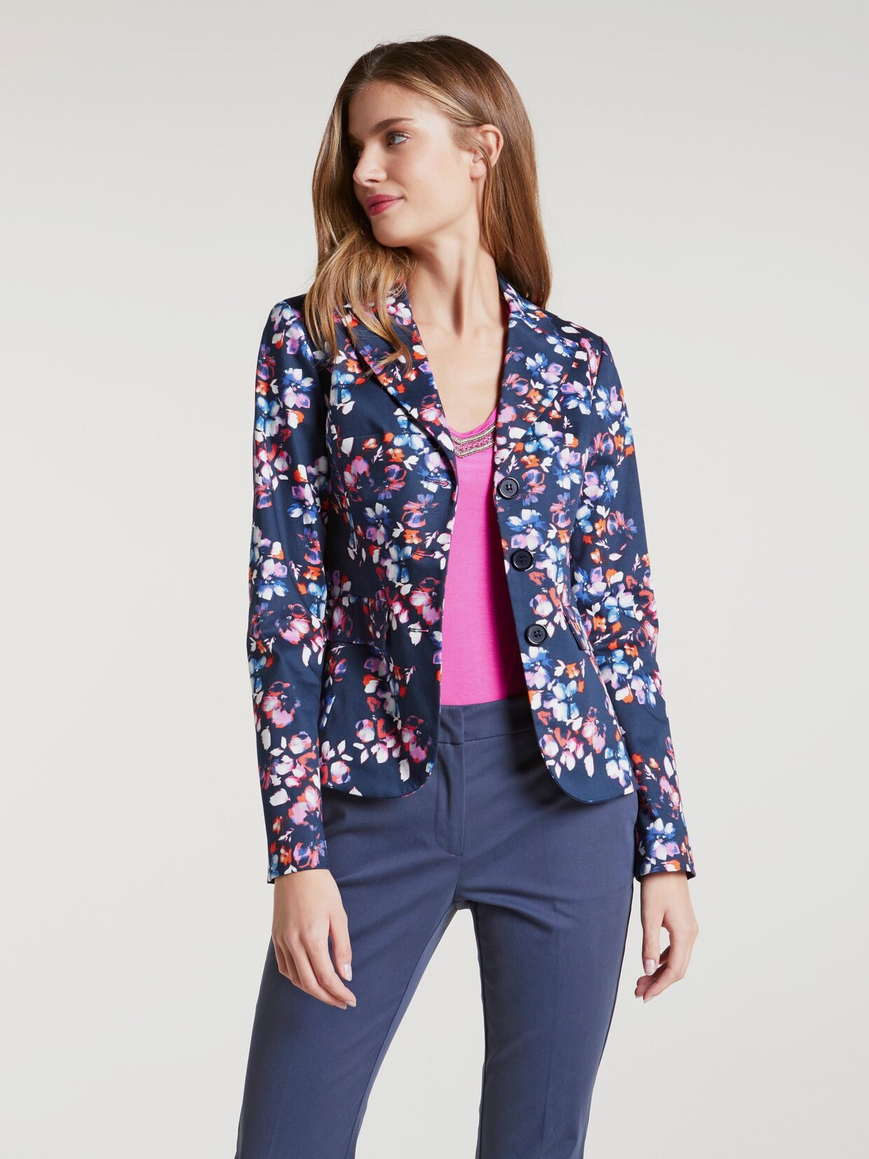 Ashley Brooke Druckblazer - bunt
