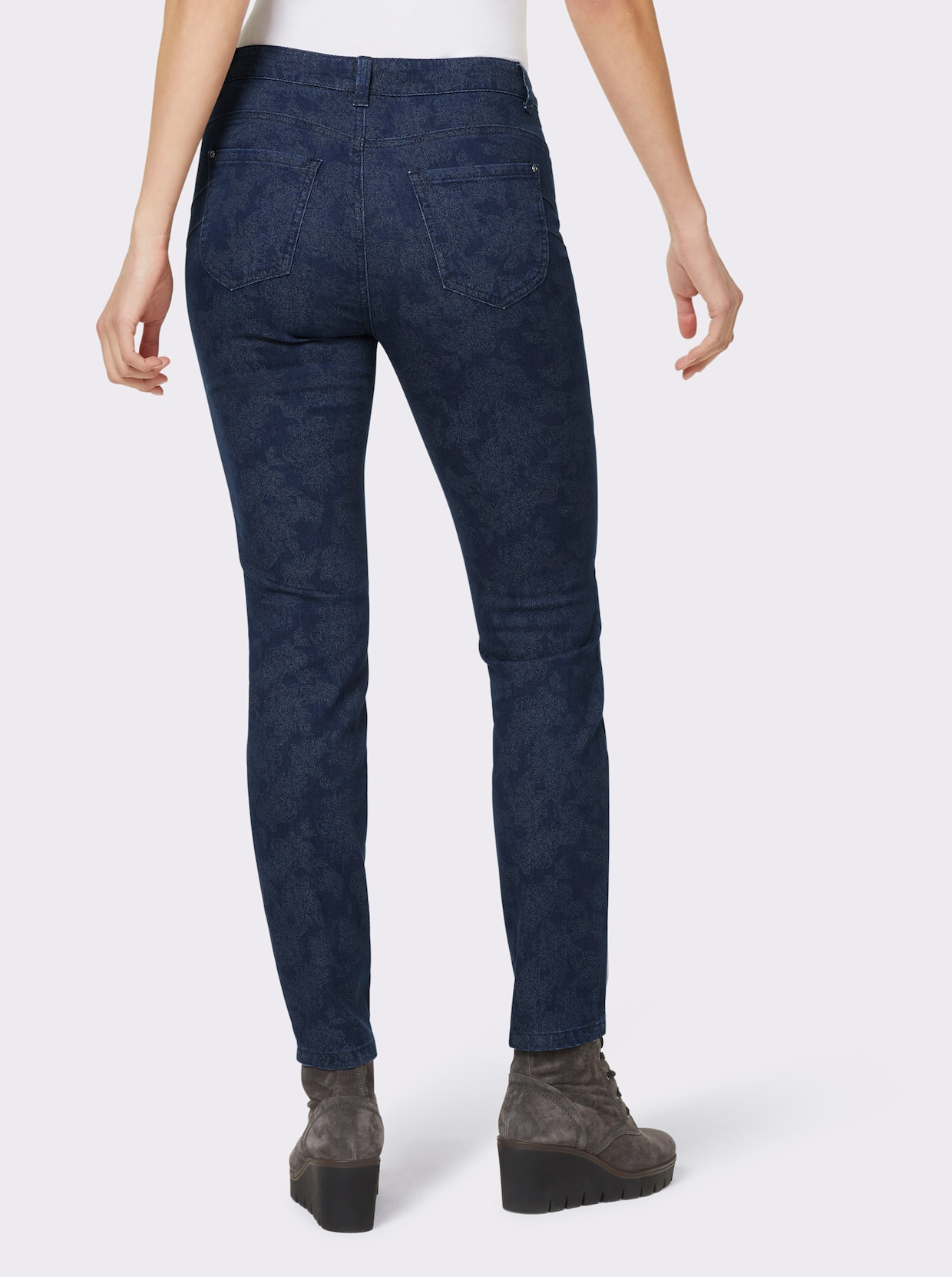 heine 5-pocketjeans - dark-blue