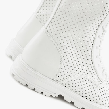 LASCANA Schnürstiefelette - weiß