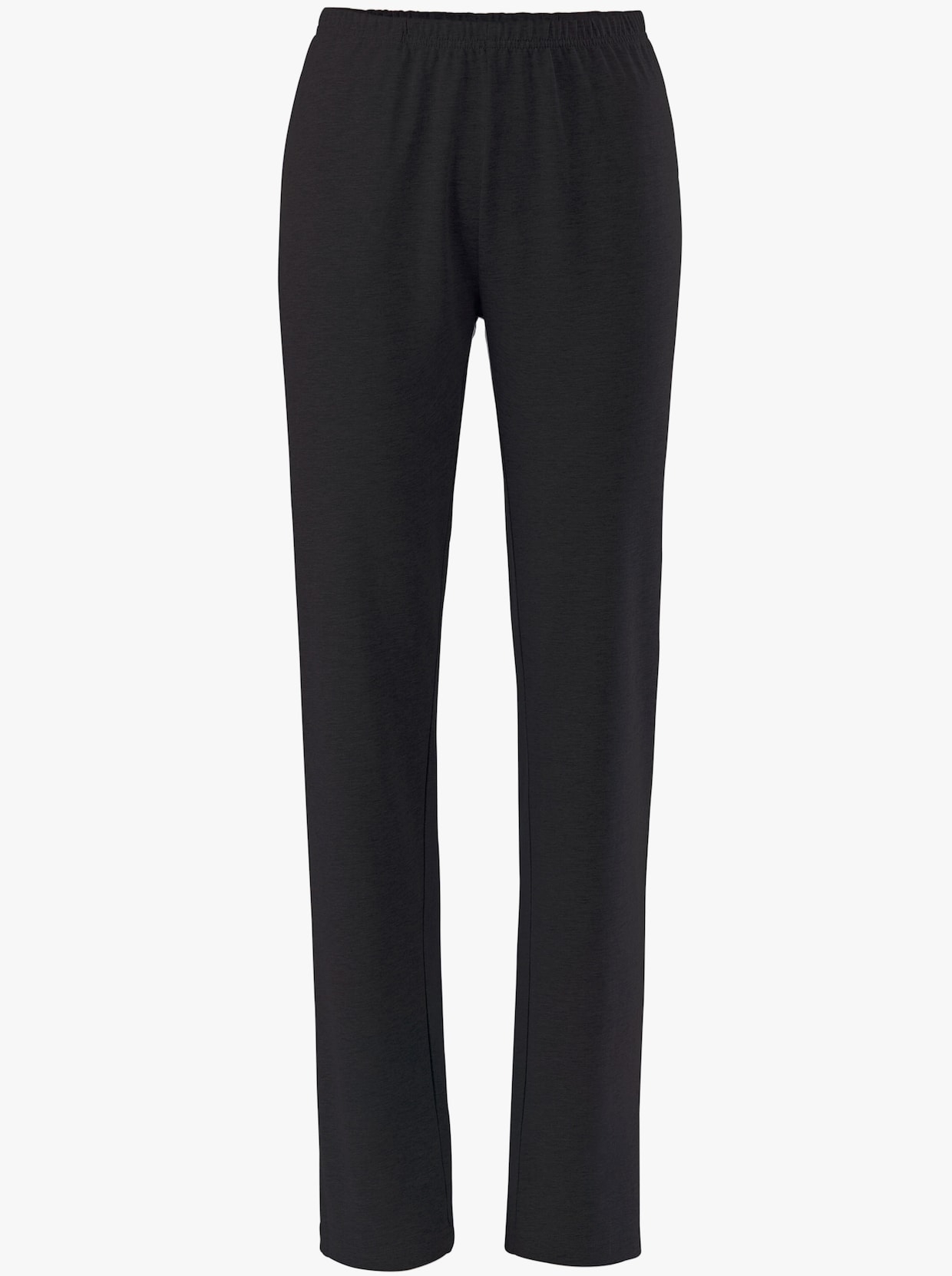 Vrijetijdsbroek - zwart + grijs gemêleerd