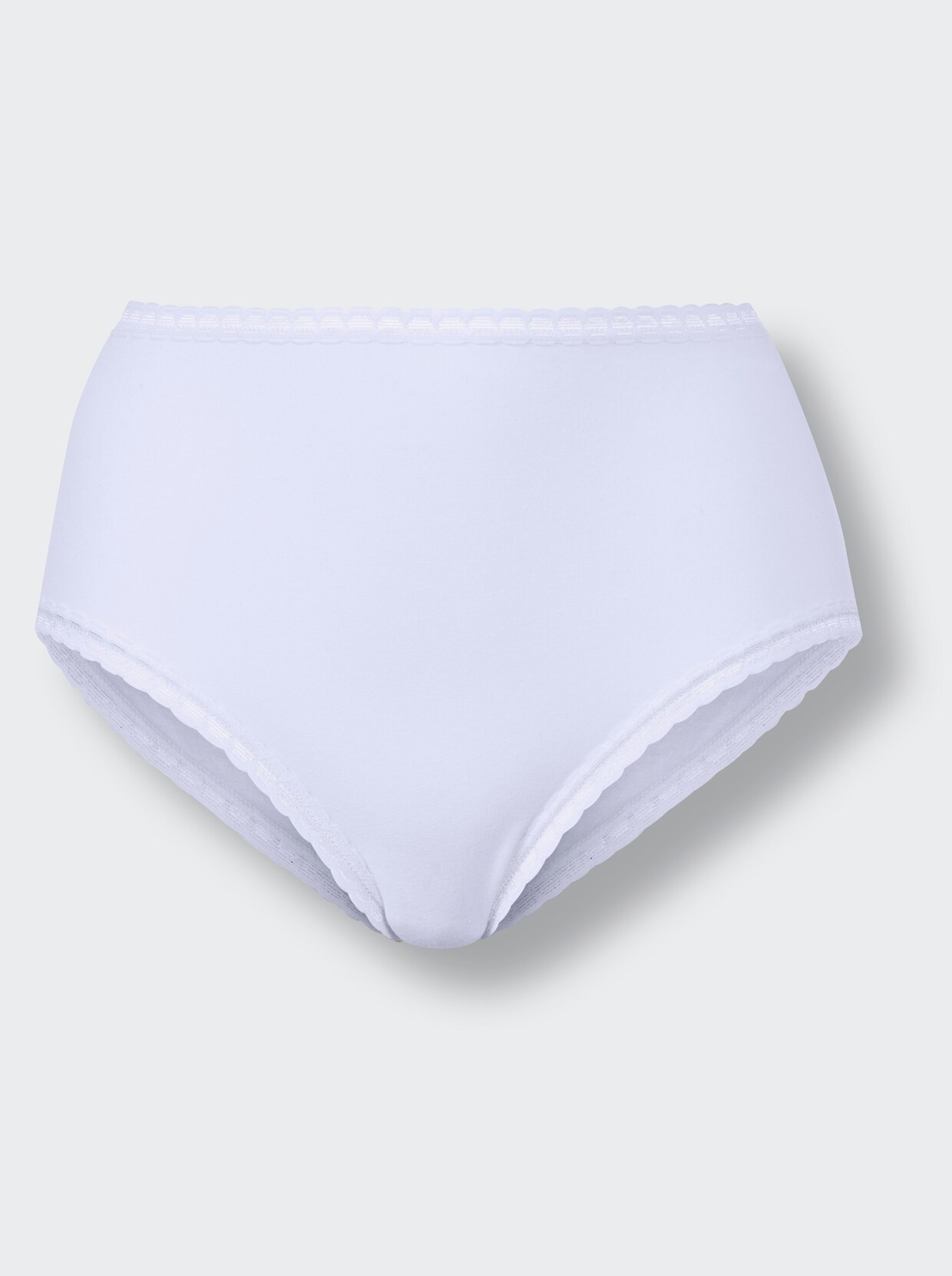 wäschepur Hüftslip - weiß + schwarz