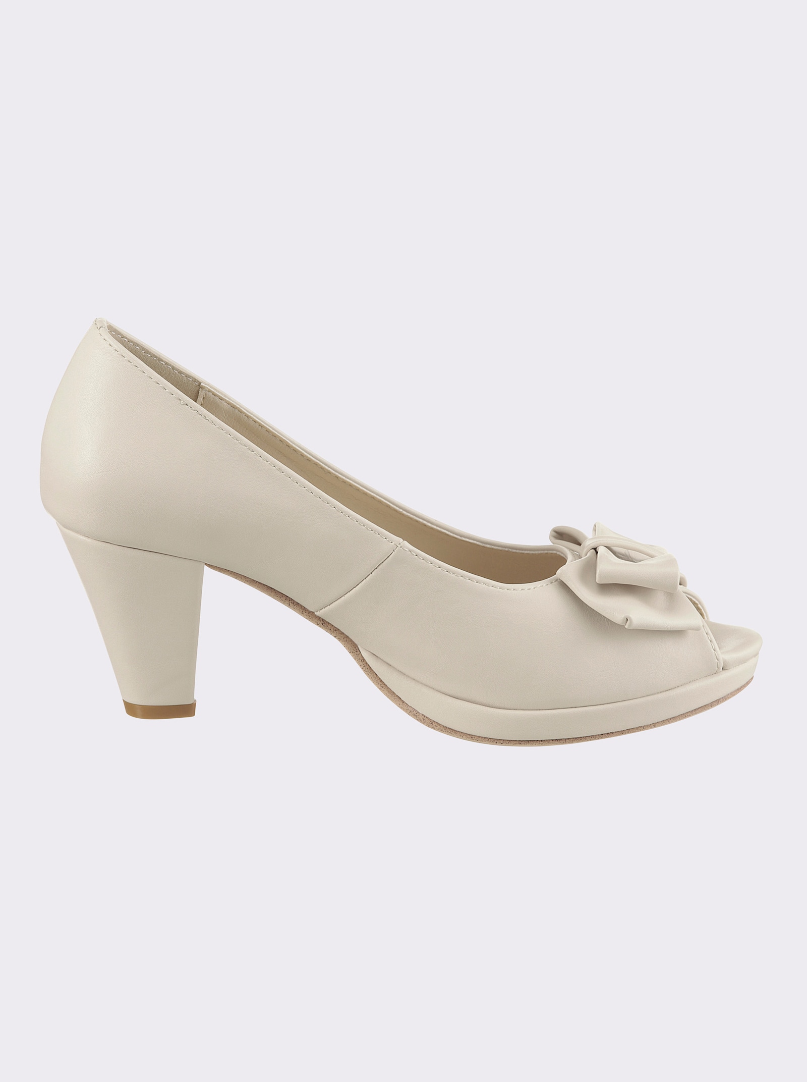 Andrea Conti Peeptoe - creme