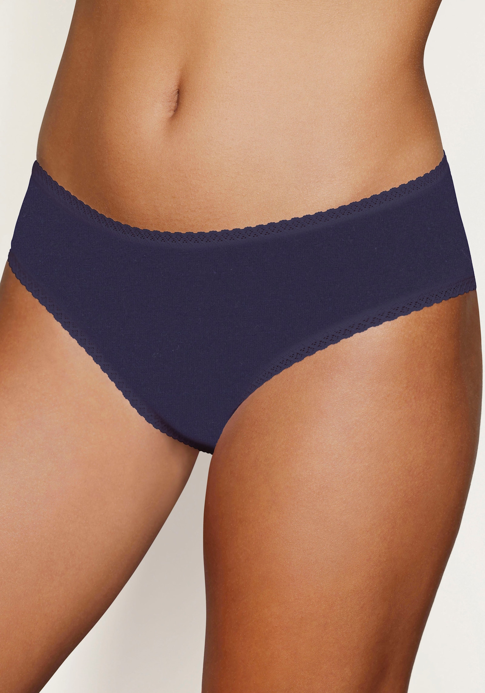 Vivance Jazz-Pants Slips - navy, hellblau, jeansblau, mint, graugrün, gelb, weiß