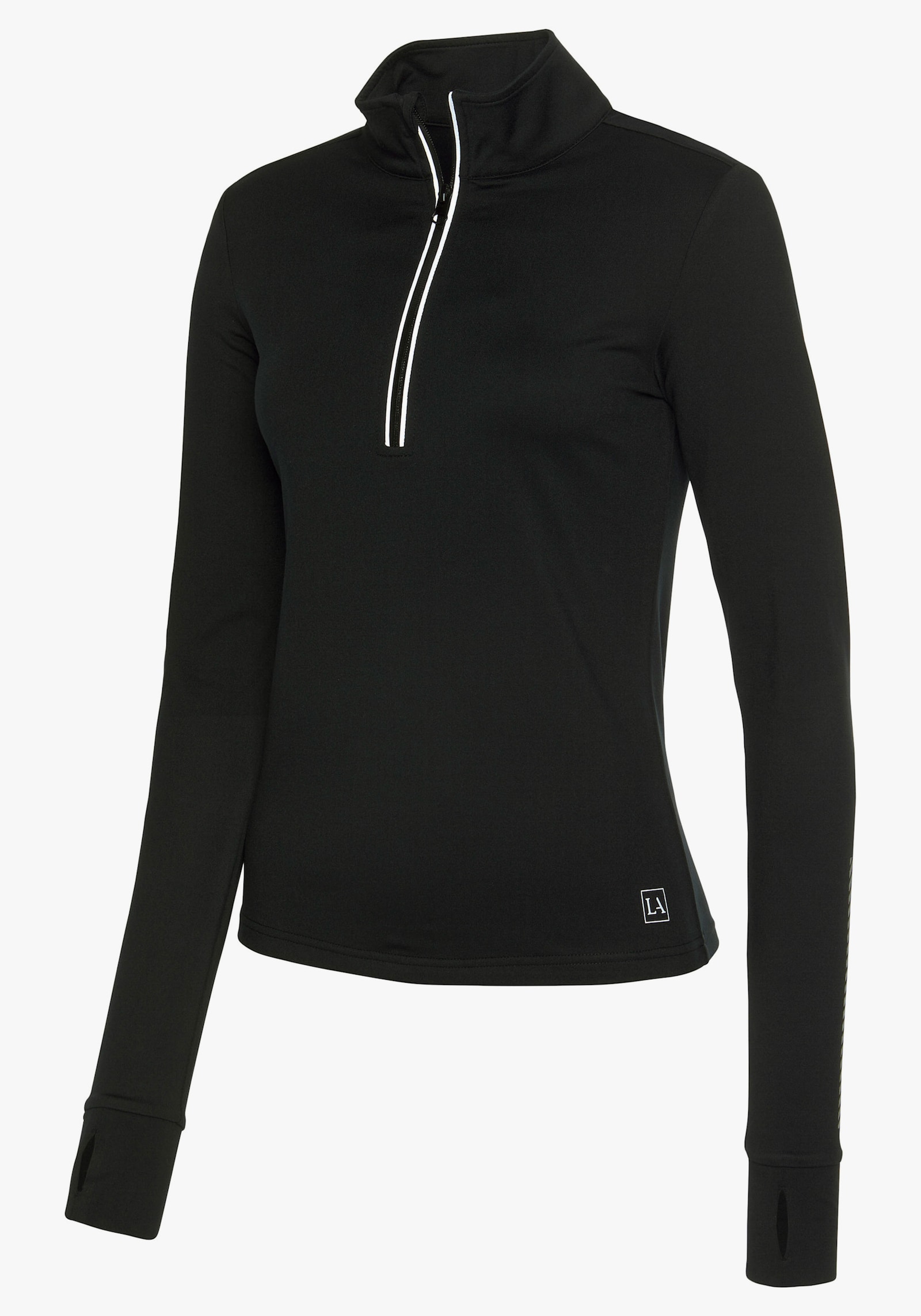 LASCANA ACTIVE Laufshirt - schwarz