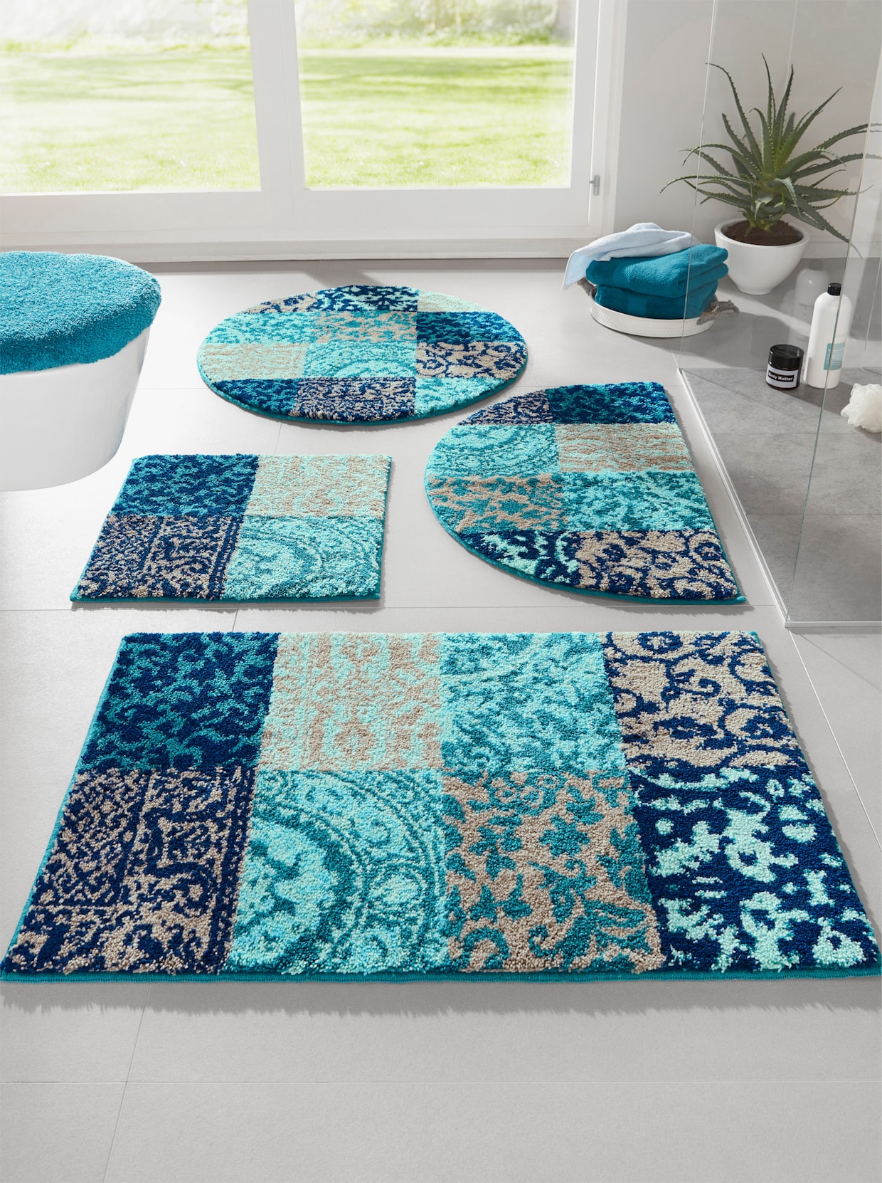 Grund Tapis de bain - turquoise