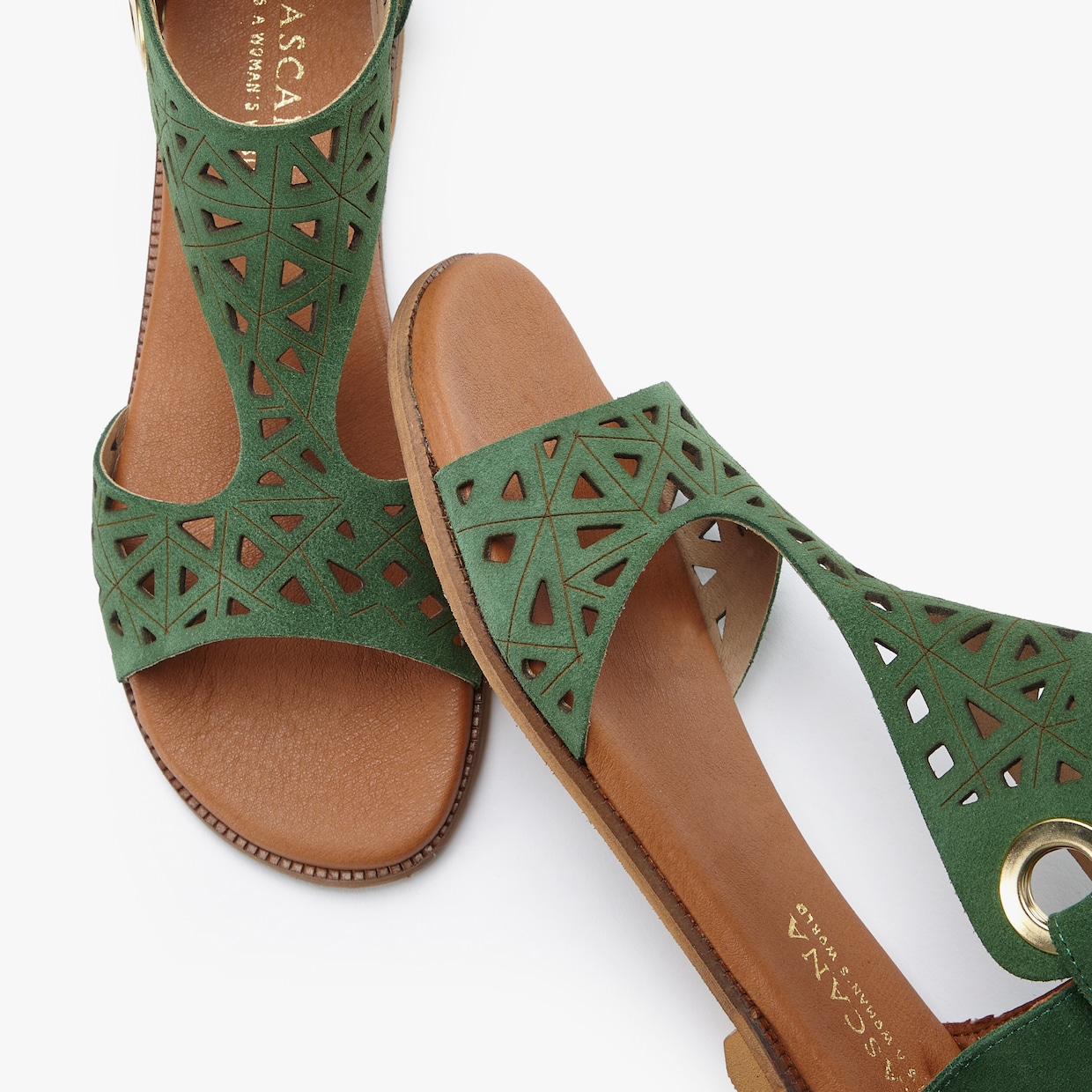 LASCANA sandalen - groen