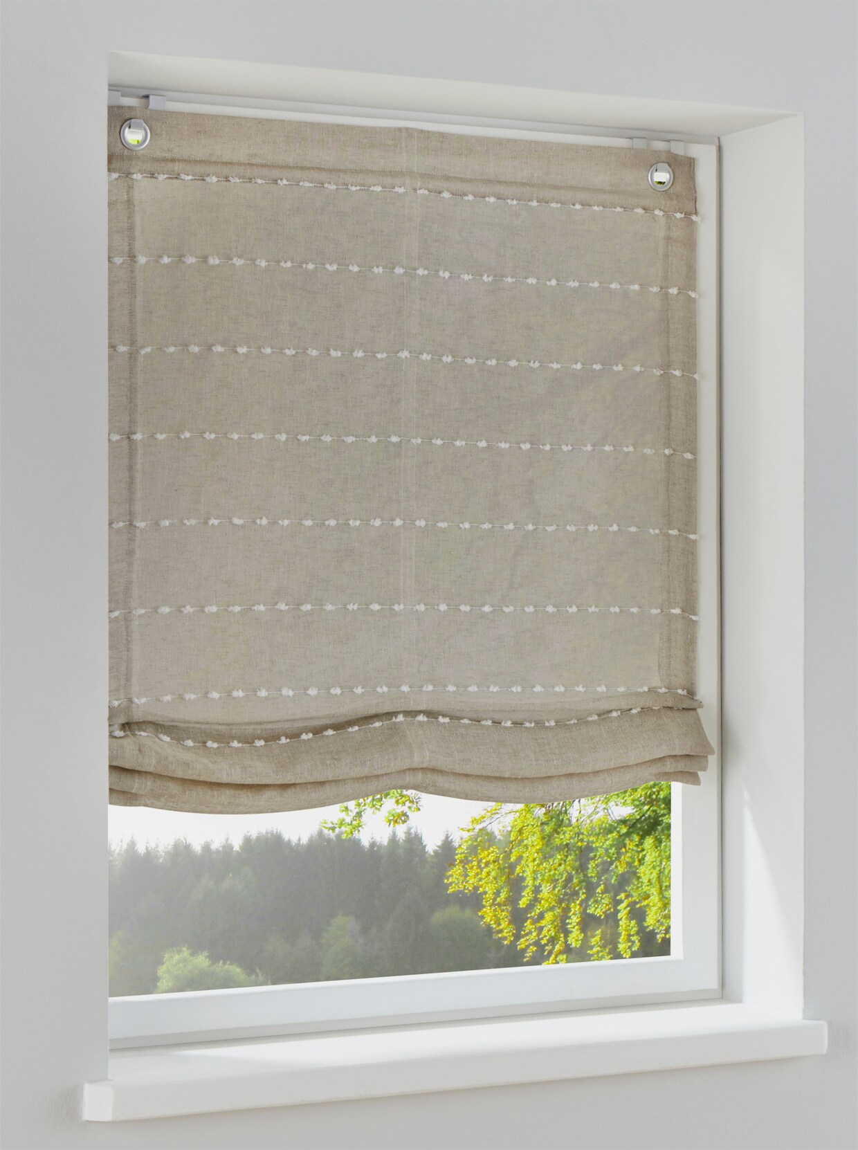 heine home Raffrollo - taupe