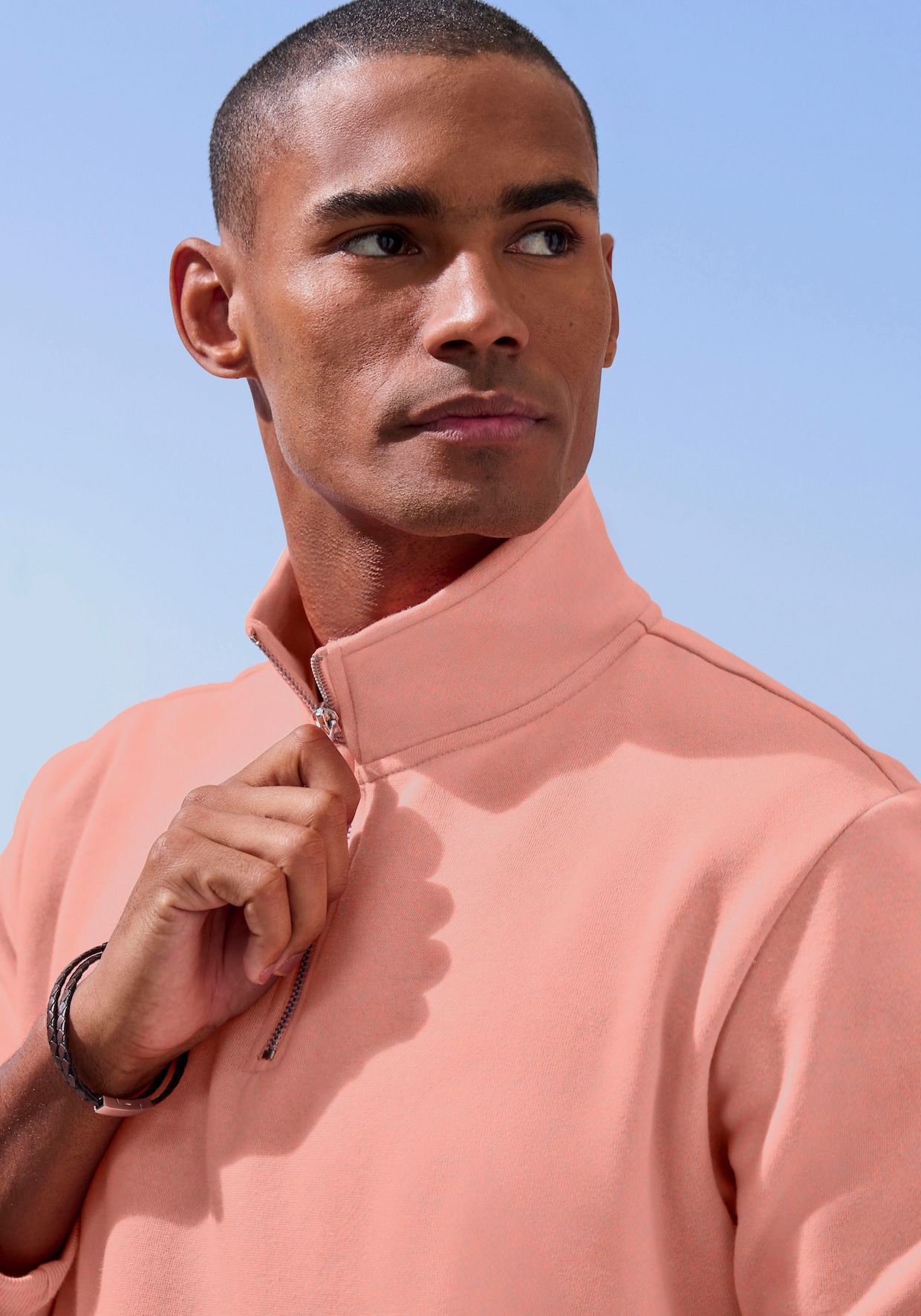 Sweatshirt - apricot