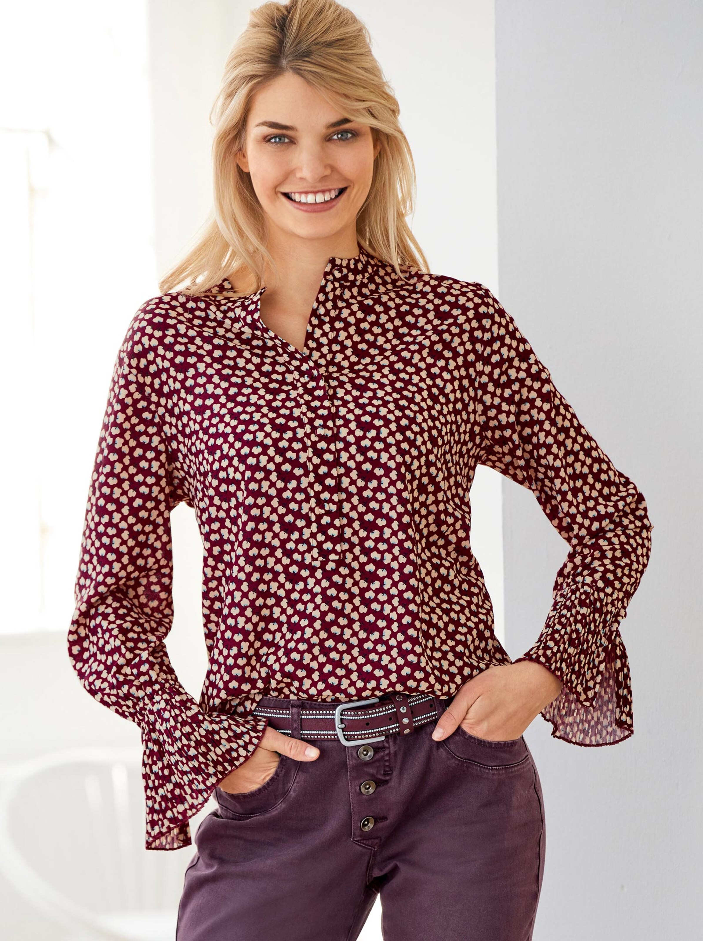 Blouse met print