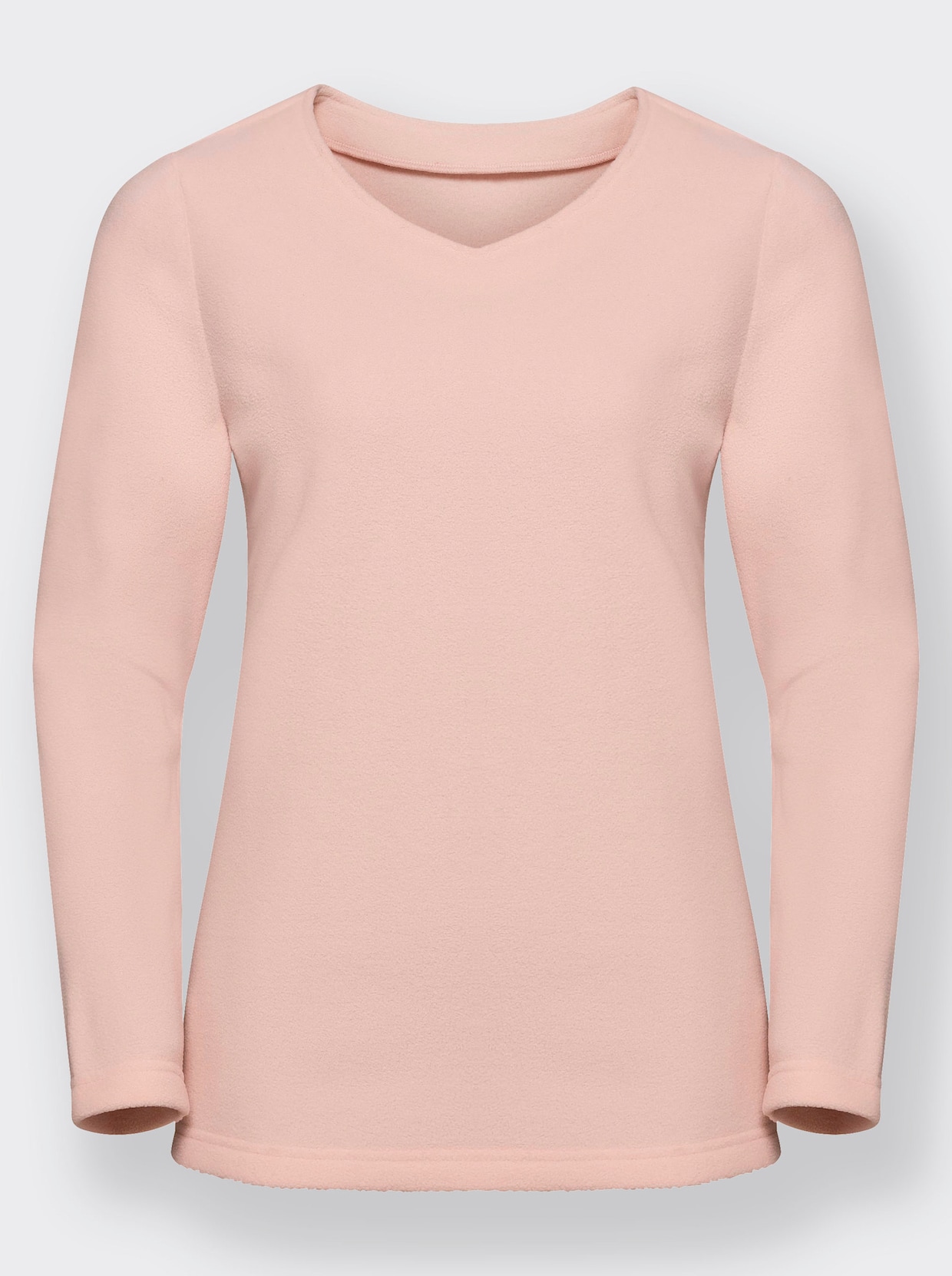 Fleecové tričko - růžová