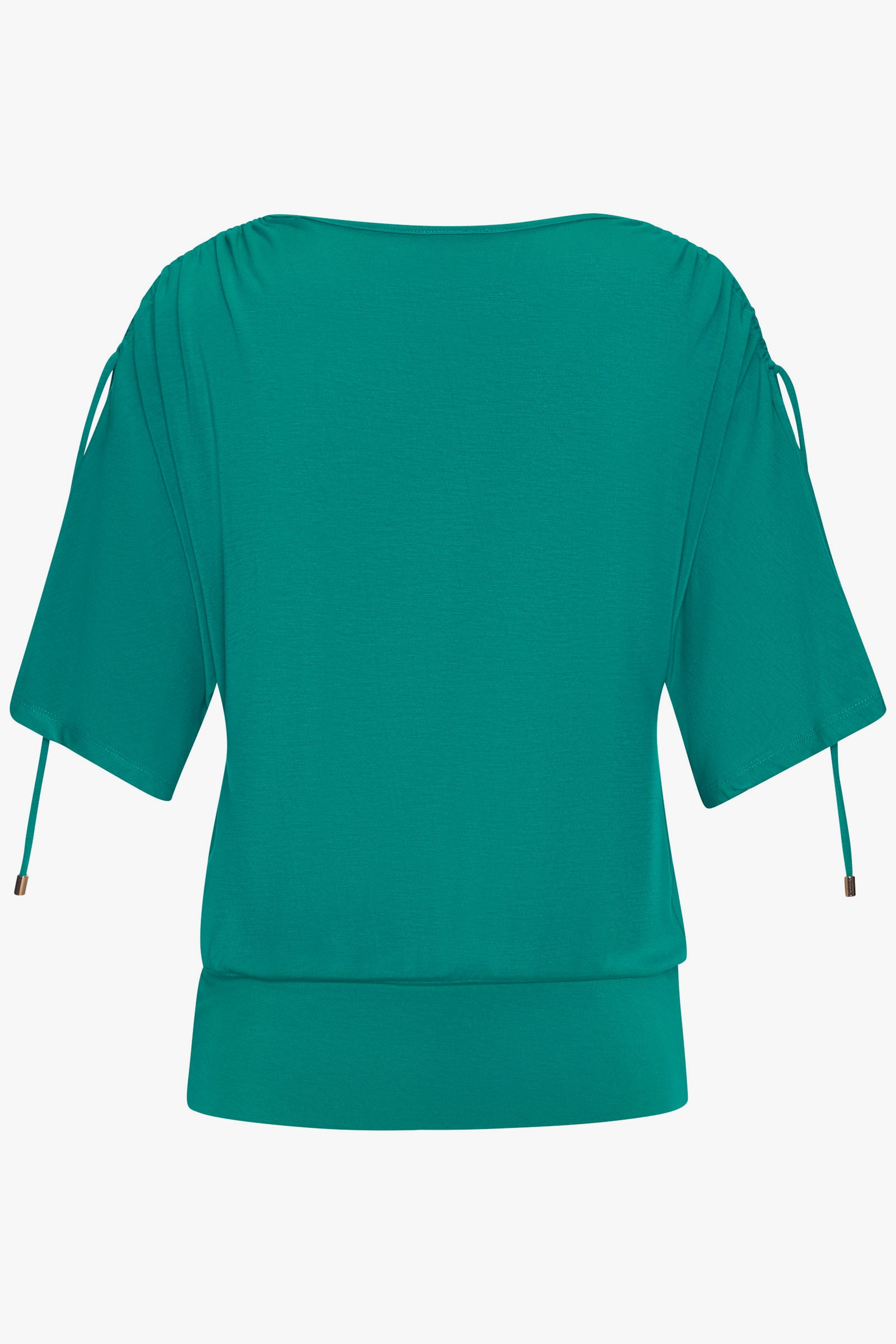 LASCANA T-shirt à encolure ronde - émeraude