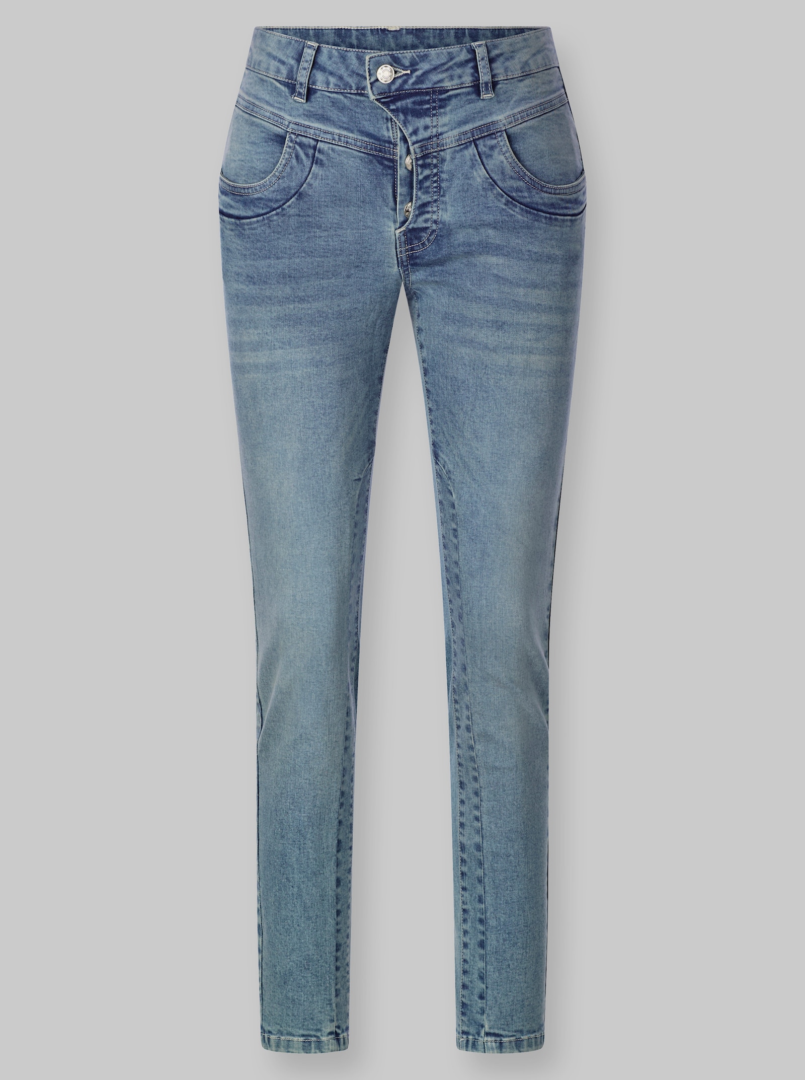 heine Jeans mit Effekt-Waschung - blue-bleached