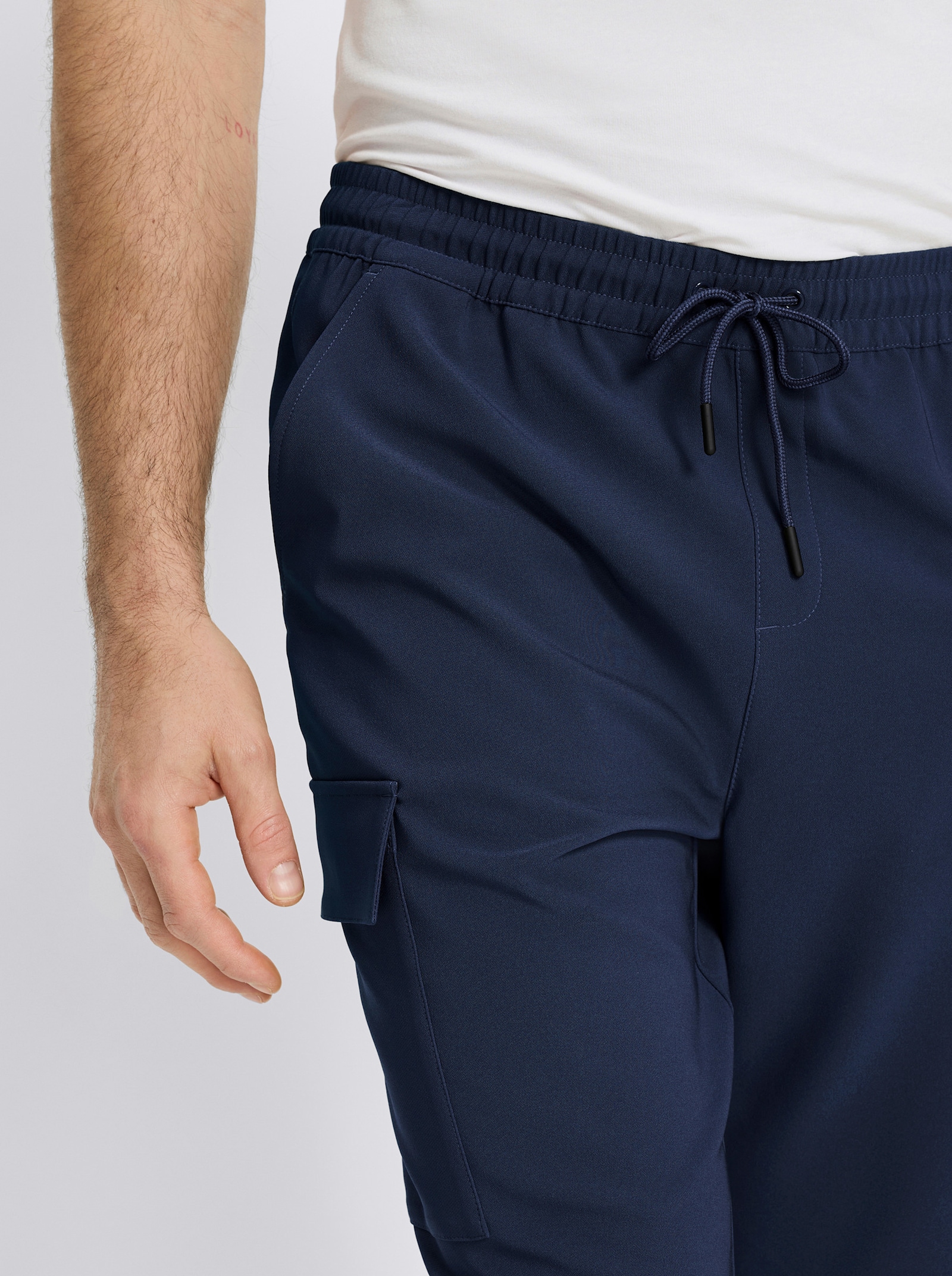 Catamaran Hose mit praktischen Taschen - marine