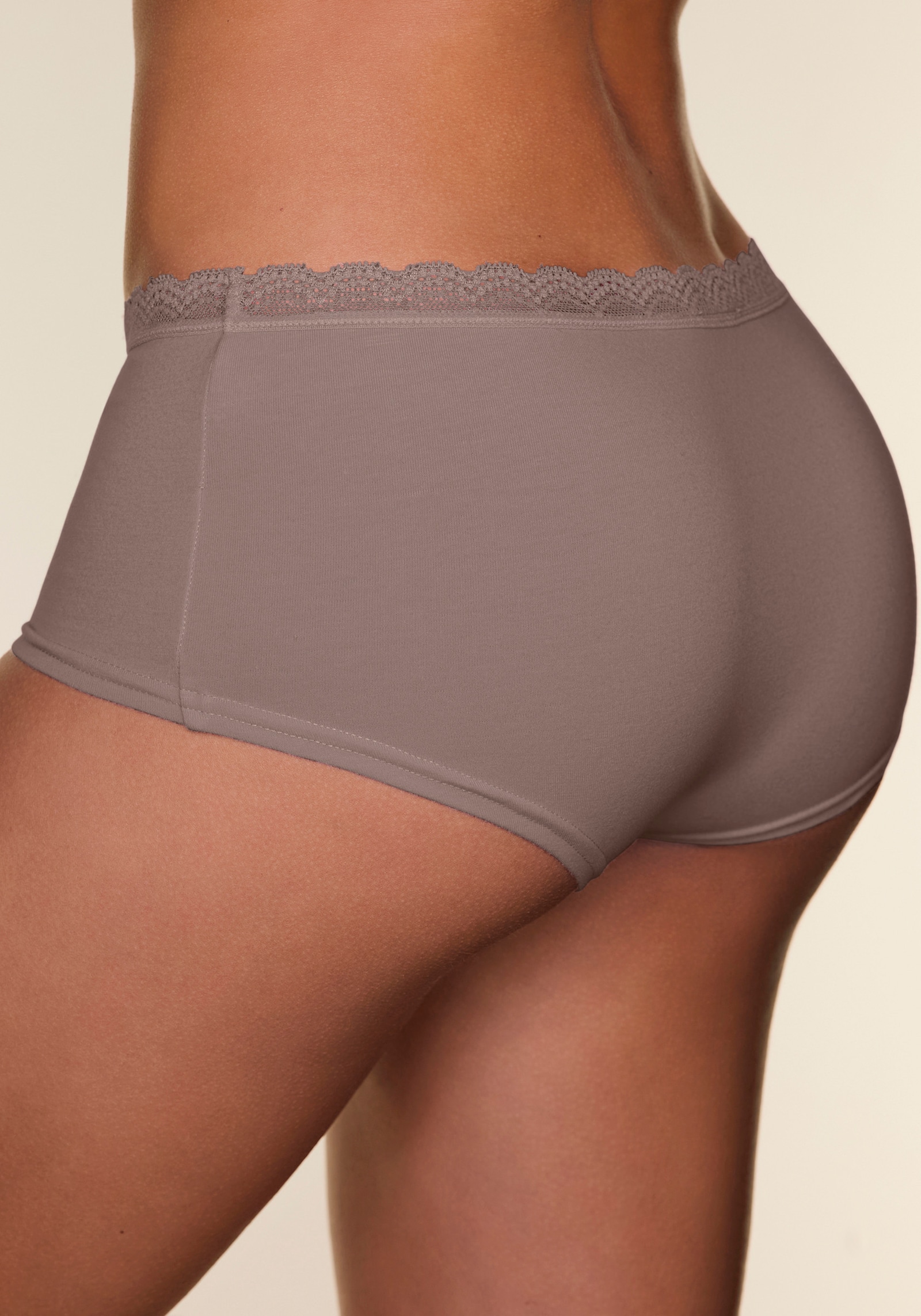 Vivance Hüftpanty - taupe/beige