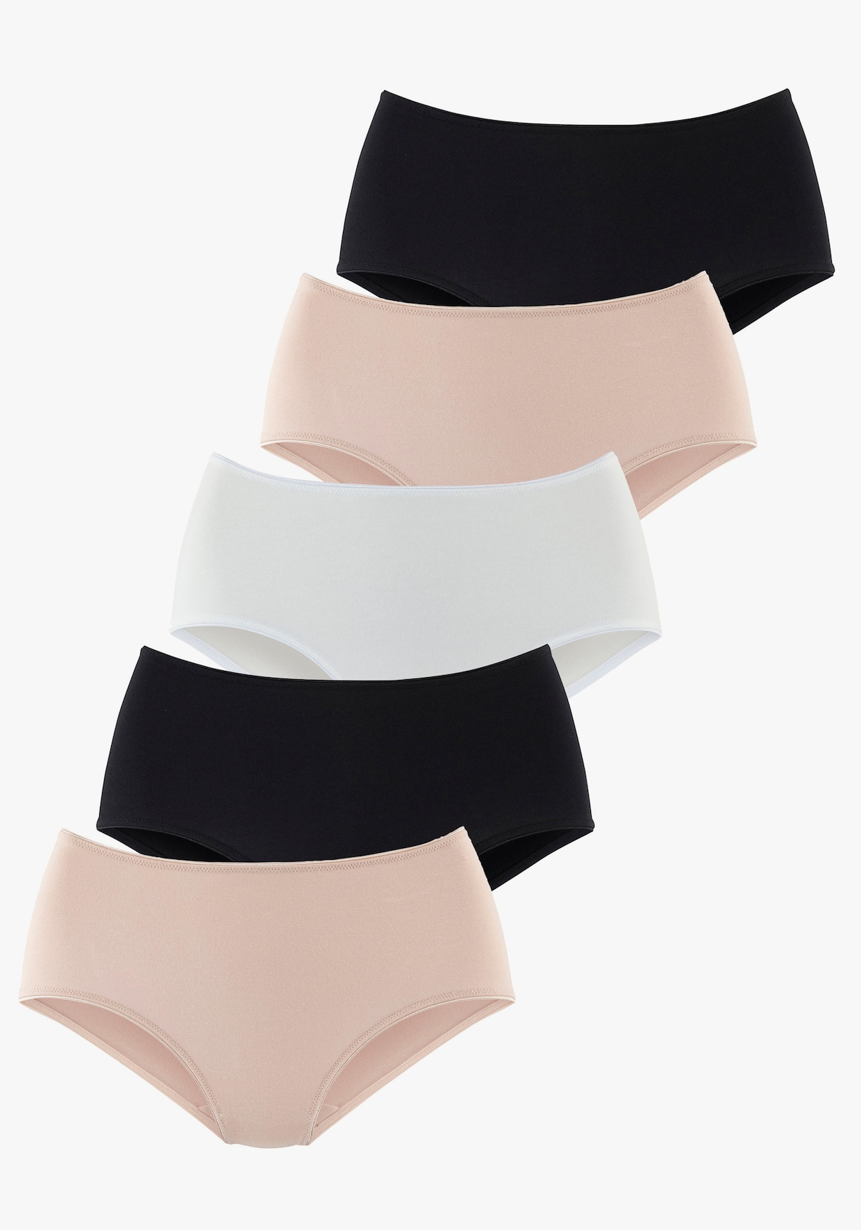 LASCANA Slips - beige, crème, noir