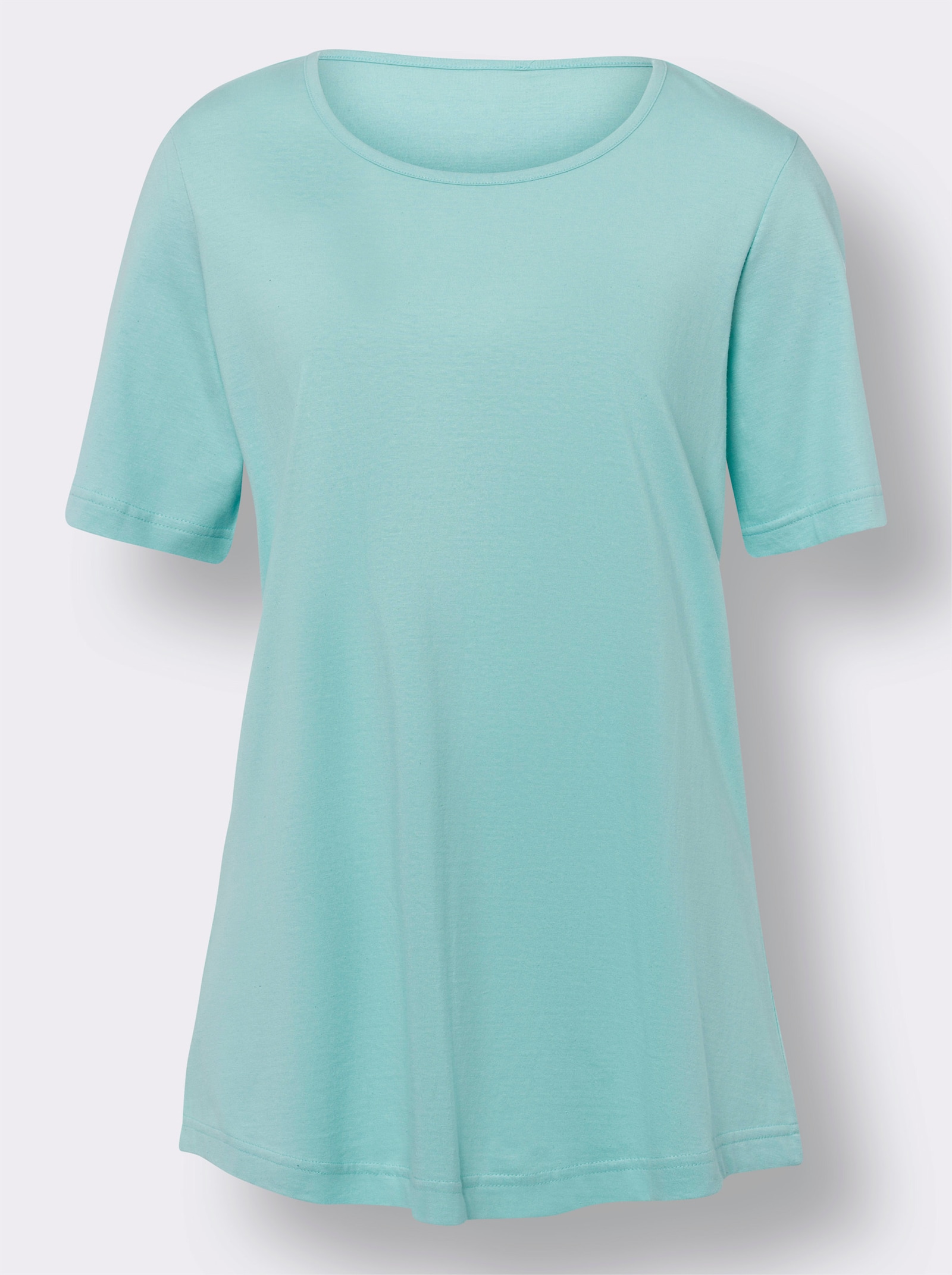 Dlouhé tričko v balení po 2 kusech - šeříková + mátová