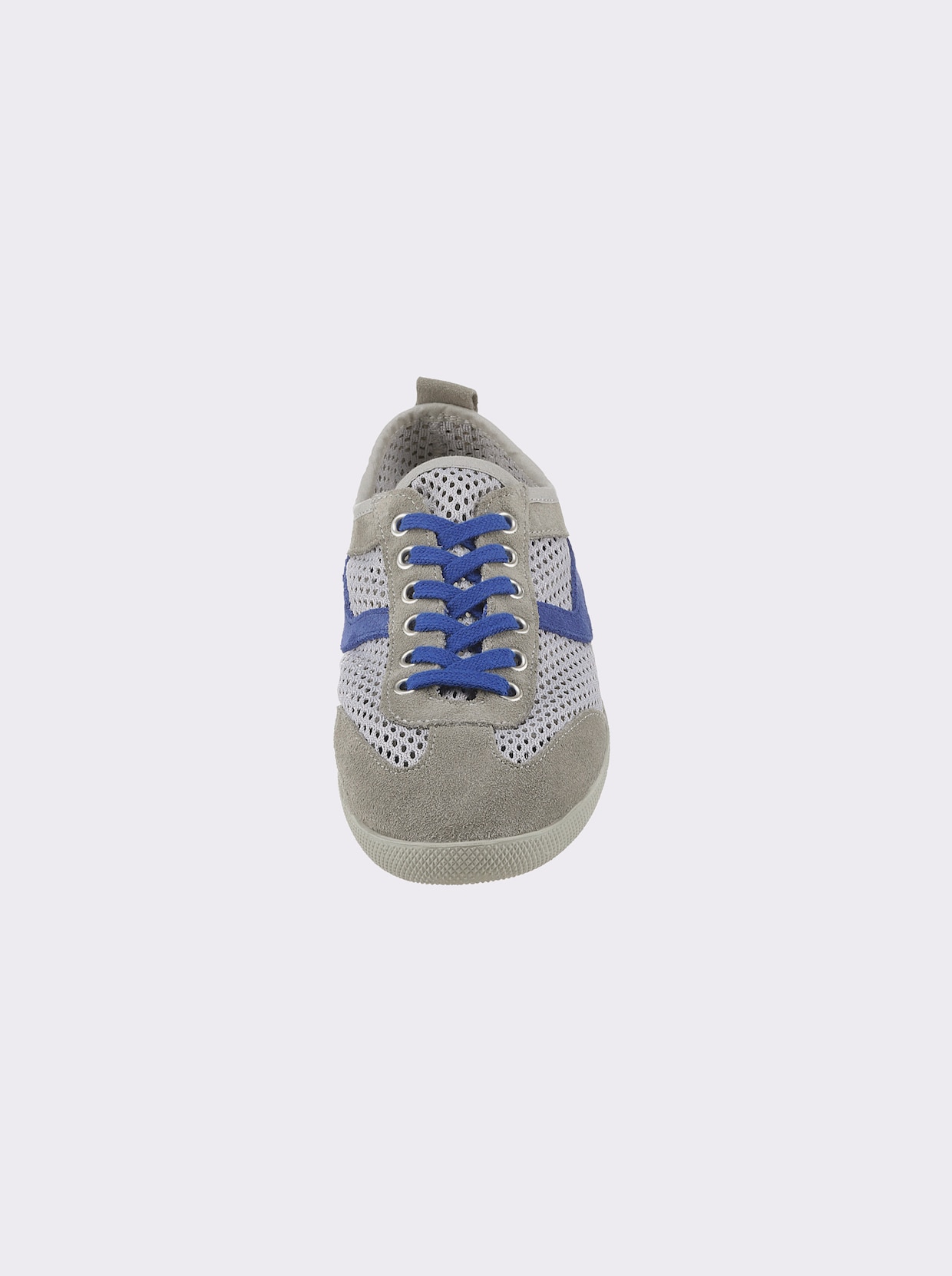 heine Sneaker - grijs/koningsblauw