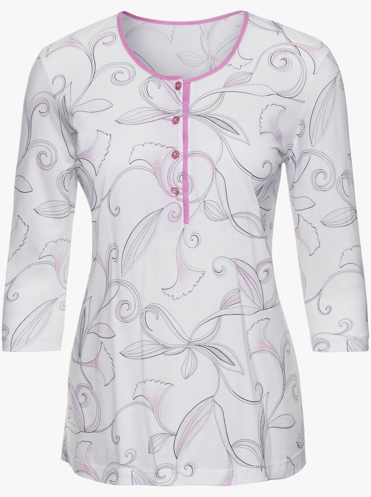 Ascafa Pyjama - roze geprint