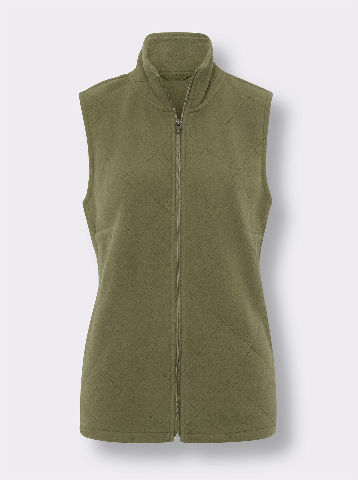 Fleece-Weste - khaki