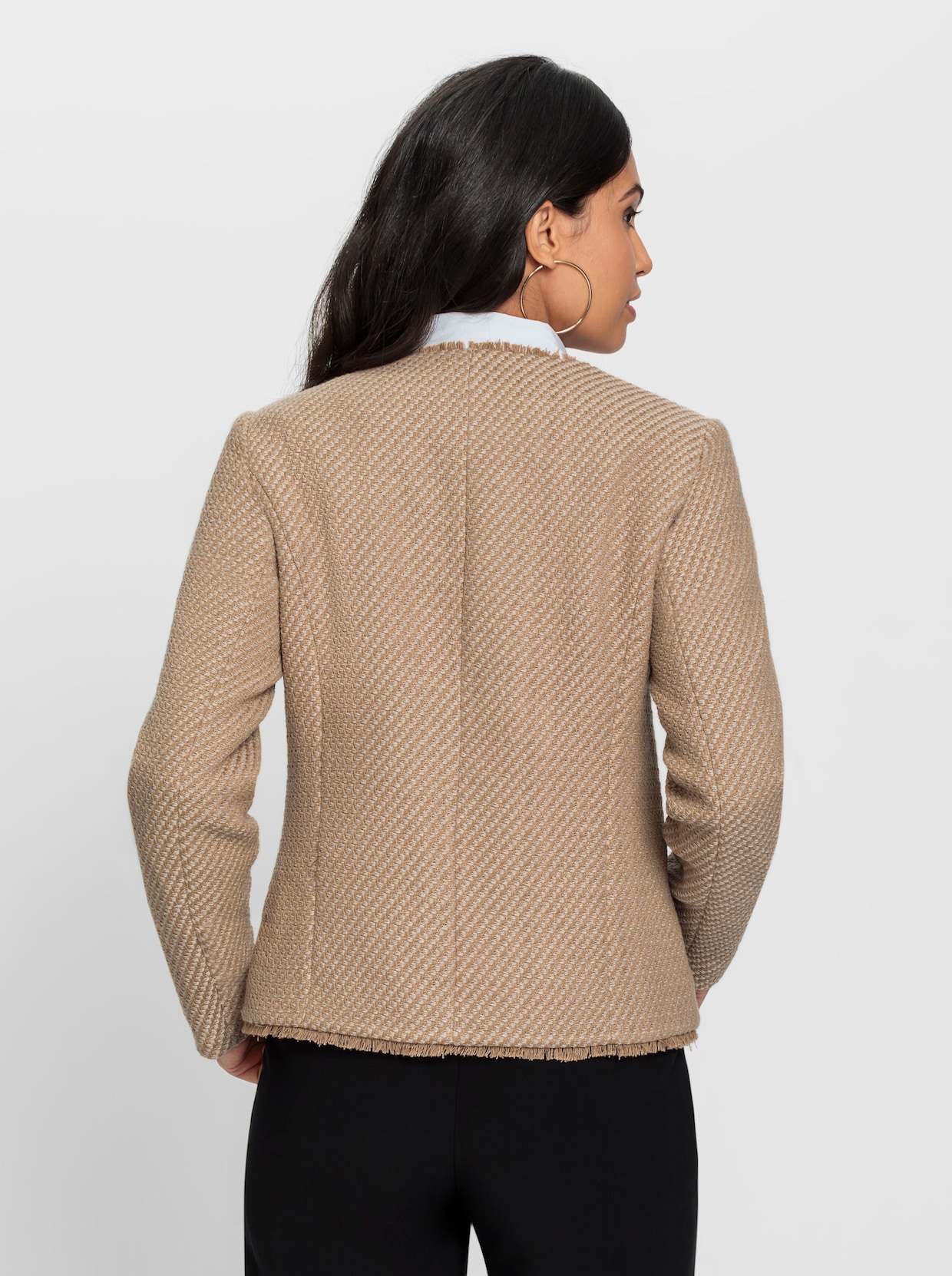 Blazer - chamois chiné