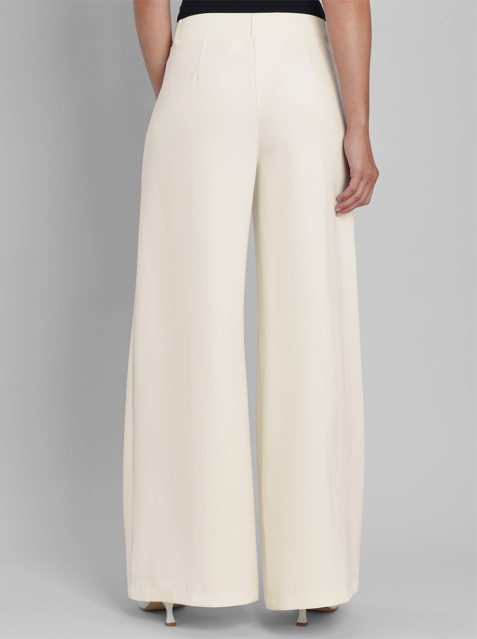 heine Webhose mit weiten Beinen - ecru