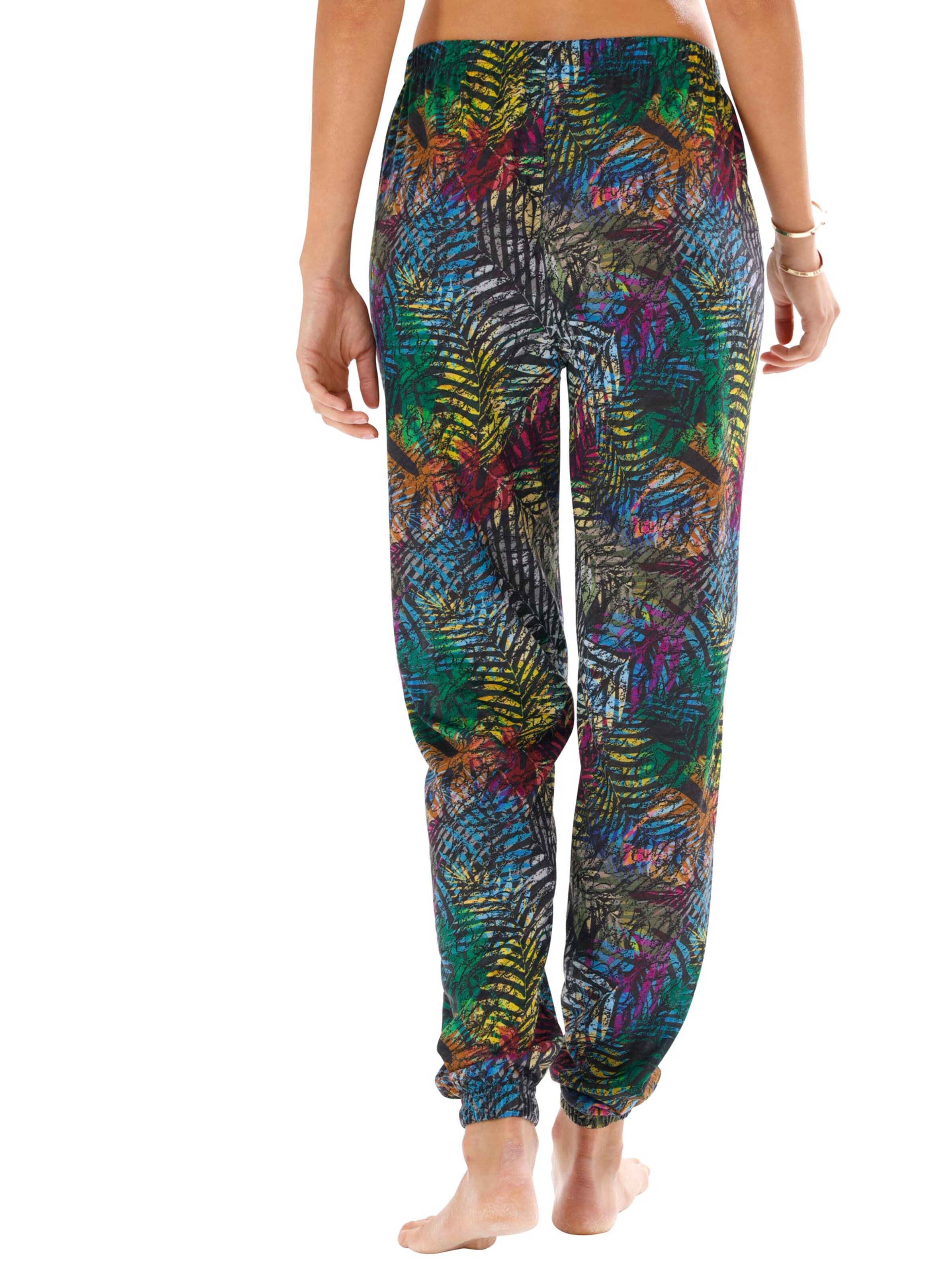 Freizeithose - bunt-bedruckt
