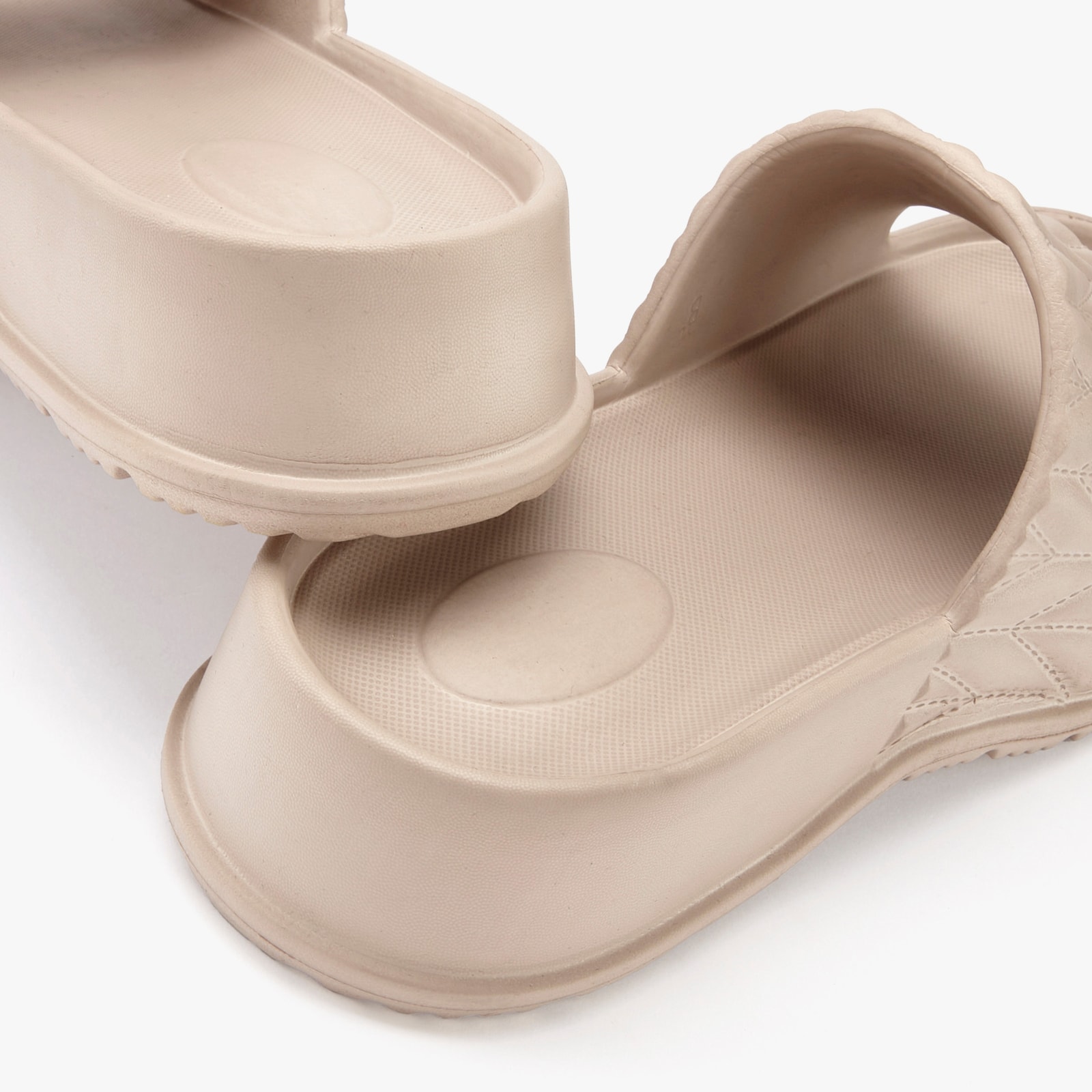 French Connection Badepantolette - beige