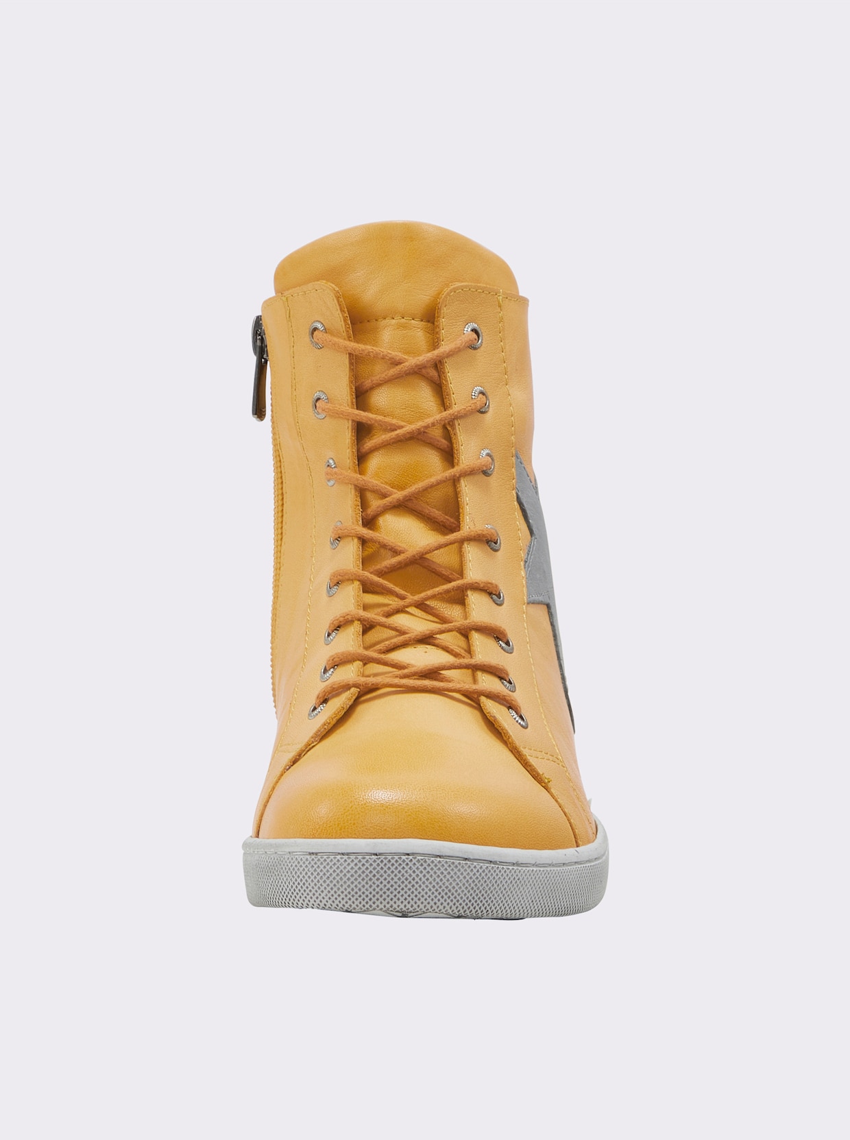 Andrea Conti Sneaker - gelb-grau