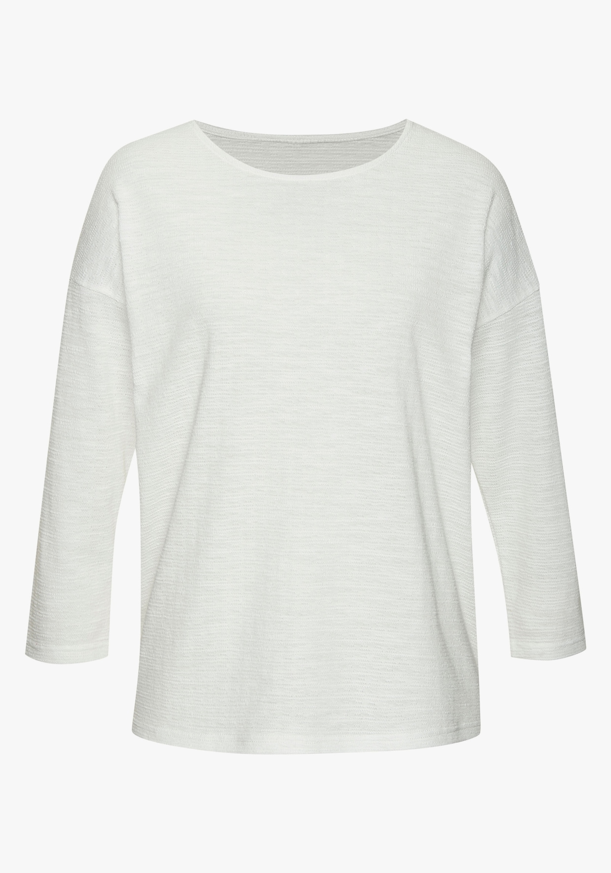 Vivance T-shirt manches longues - turquoise, blanc