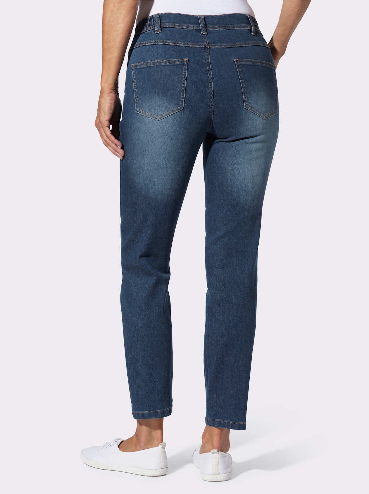 Jeans - blue-stone-washed