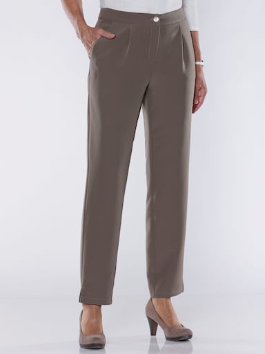 broek - donkertaupe