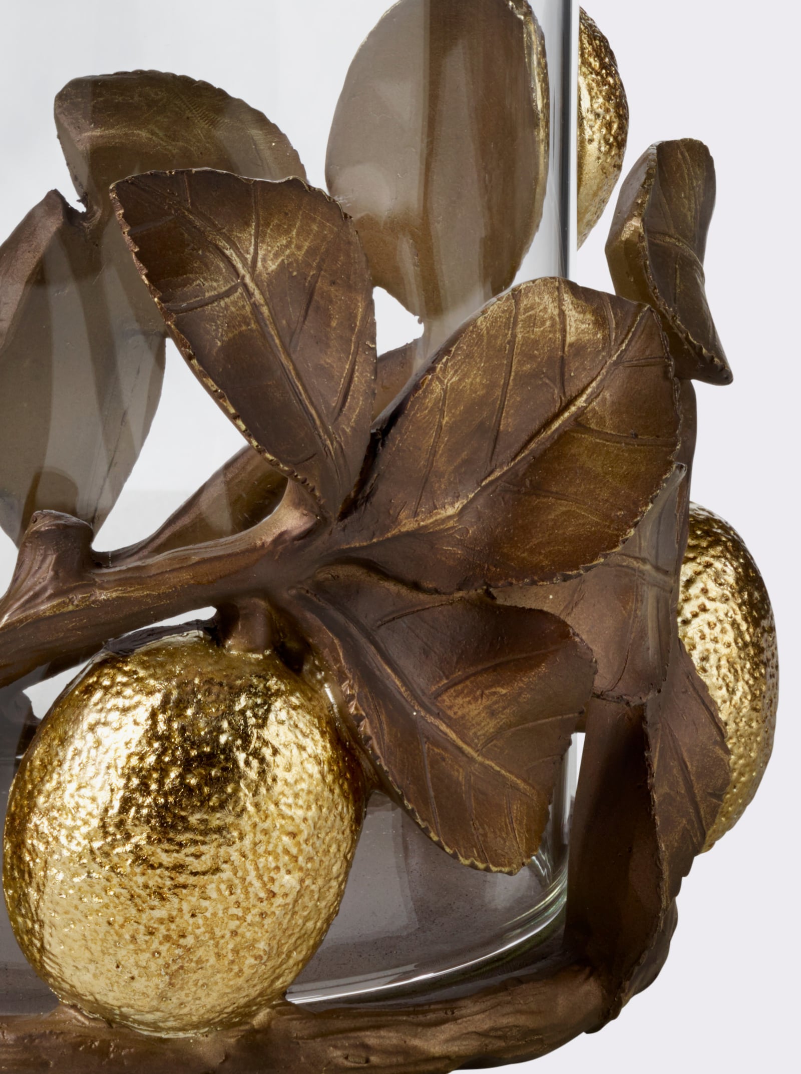 heine home Windlicht - braun-goldfarben