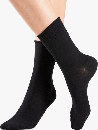 H.I.S Chaussettes - 6x noir