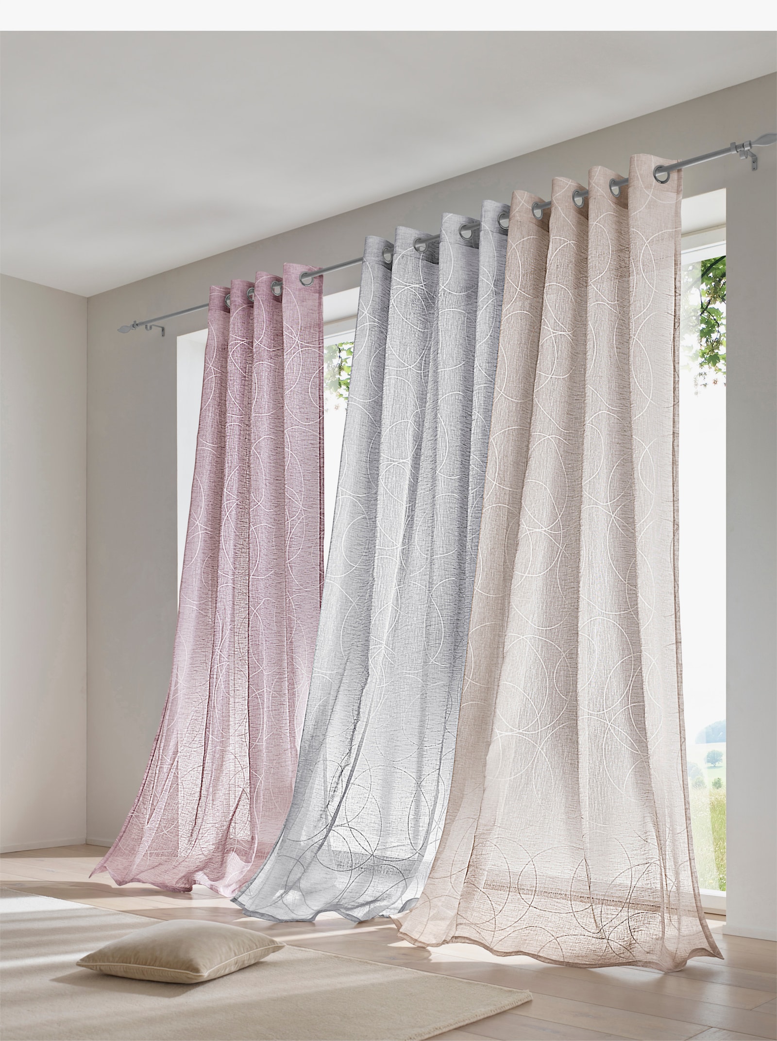 heine home Rideaux - naturel