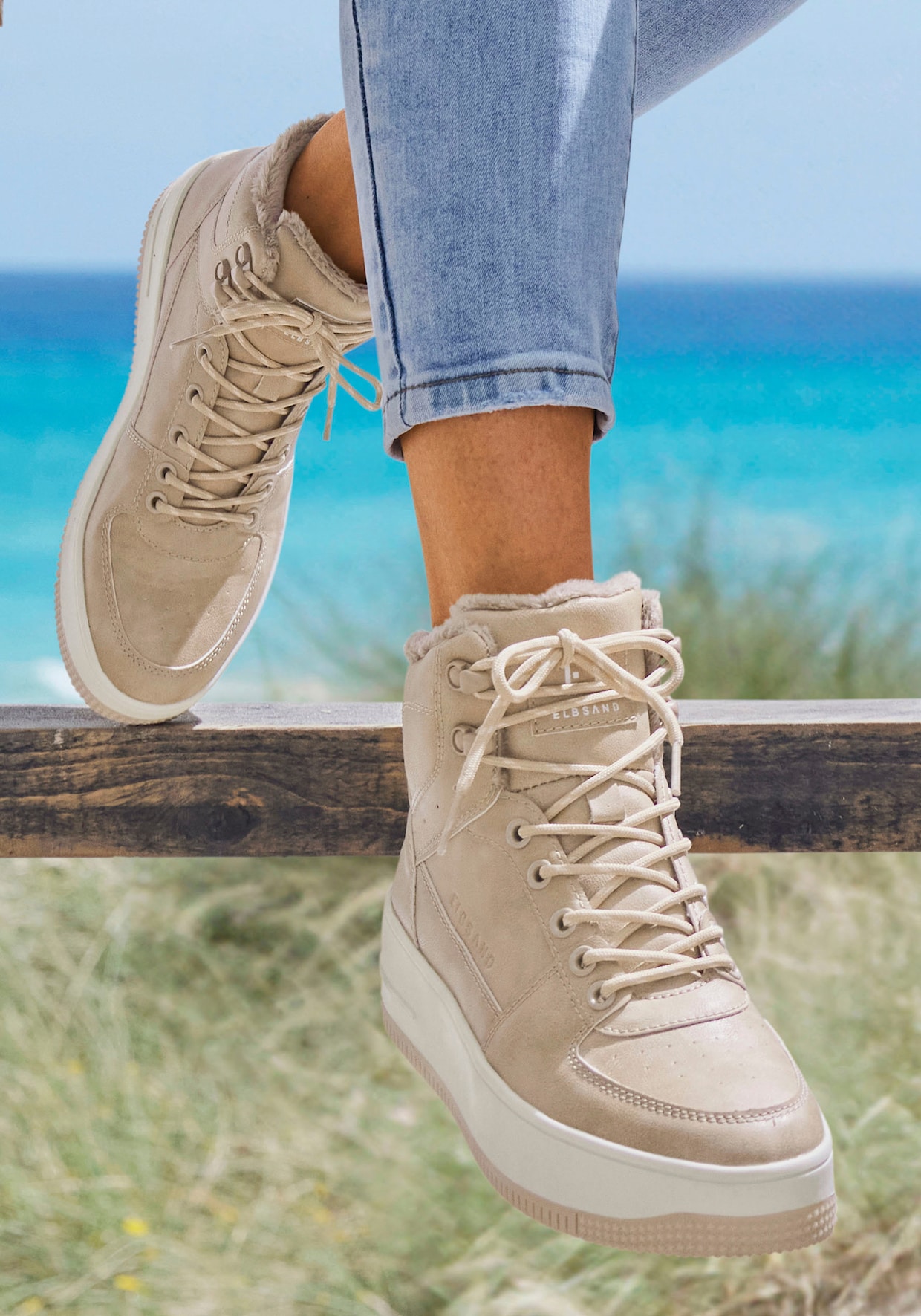 Elbsand Sneaker - beige