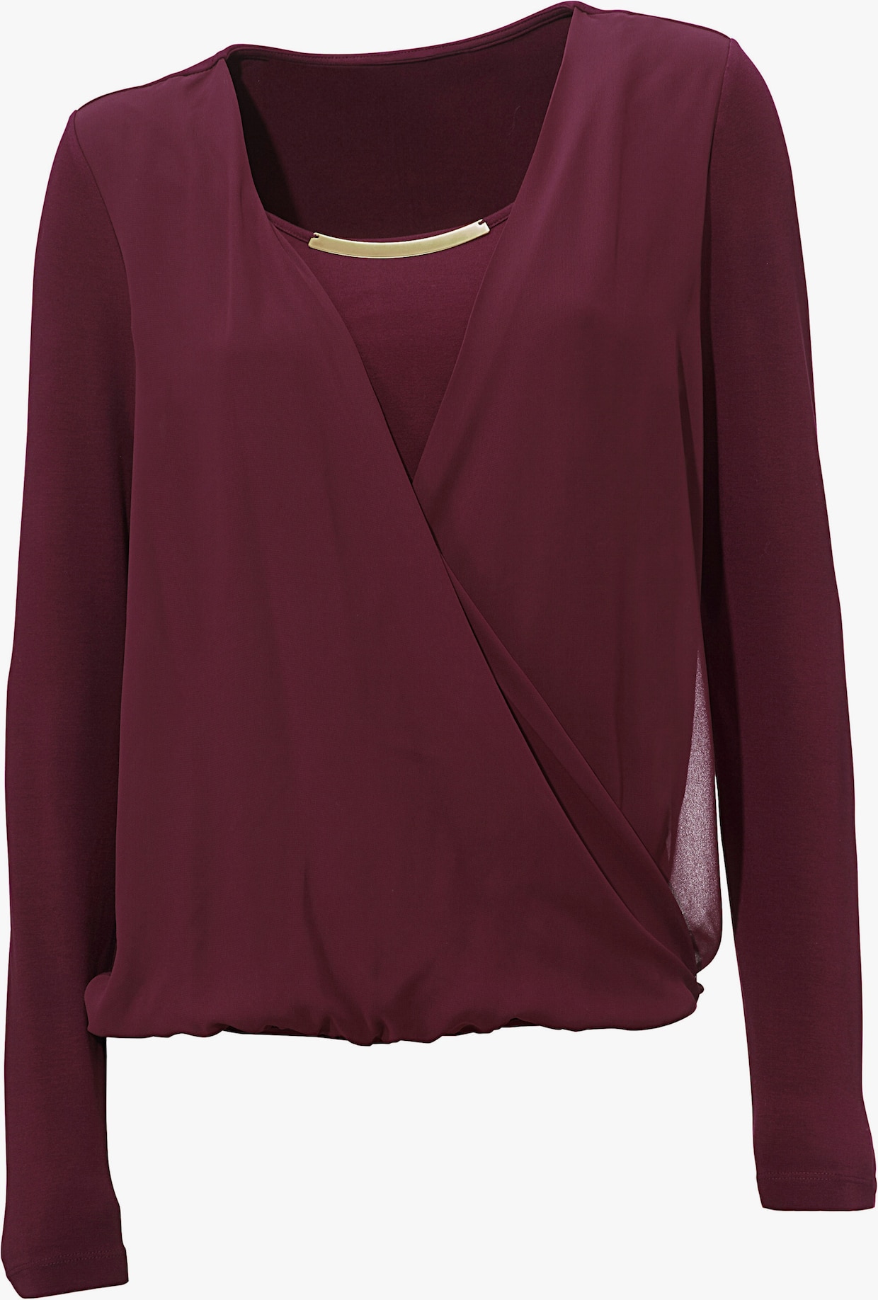 heine Blusenshirt - bordeaux