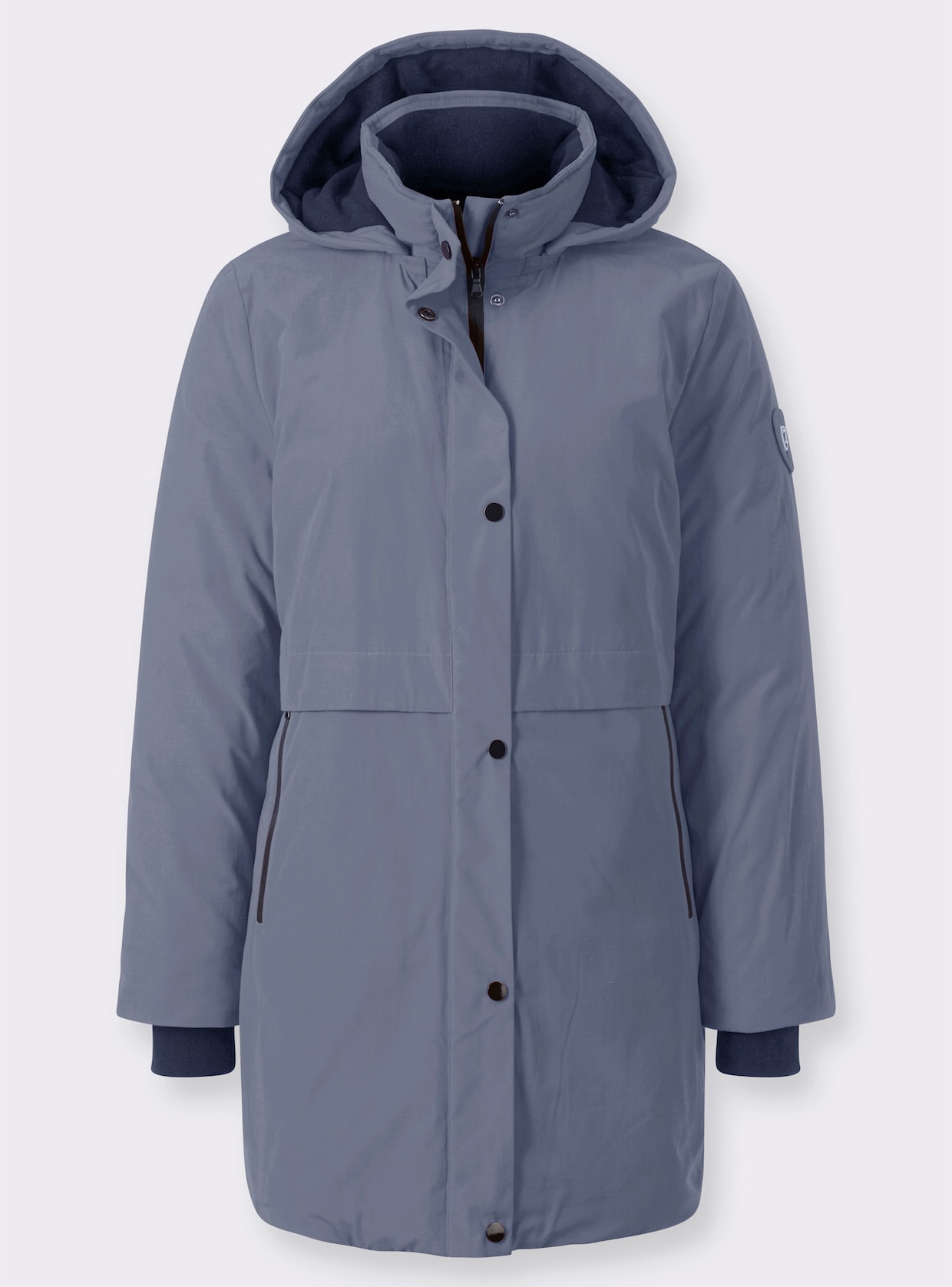 Jacke - rauchblau