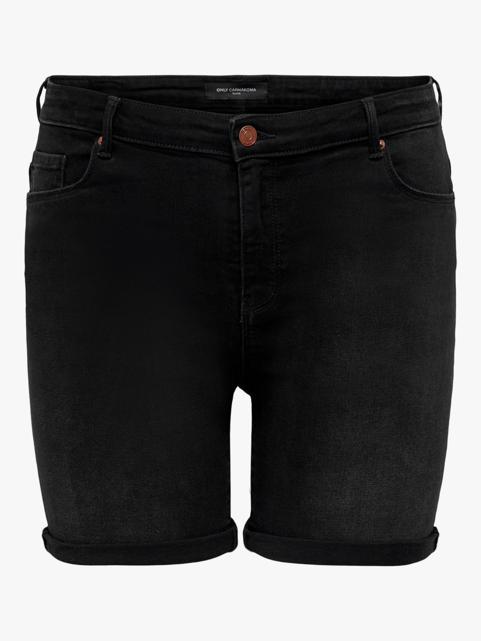 Jeansshorts - black