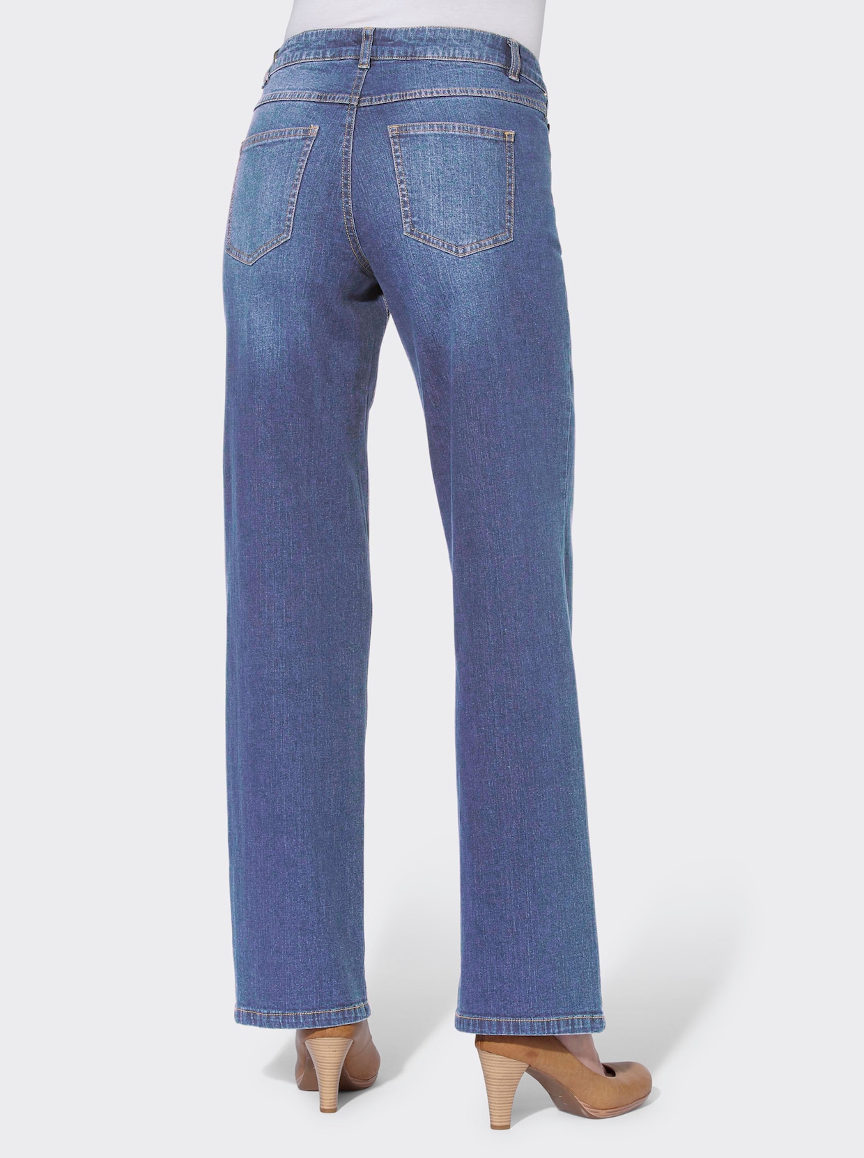 Jeans - blue-stone-washed