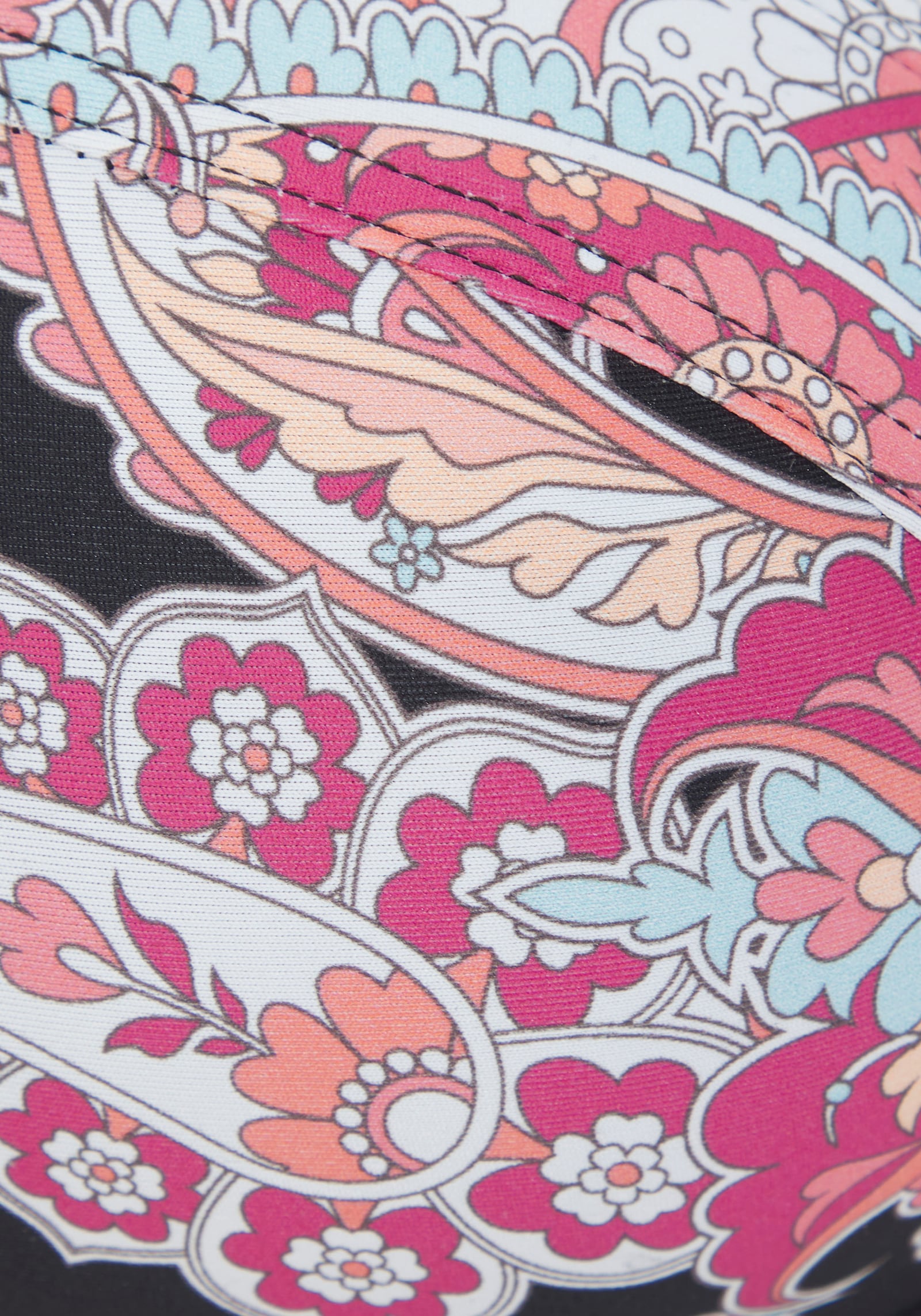 Sunseeker Bügel-Bikini-Top - schwarz bedruckt