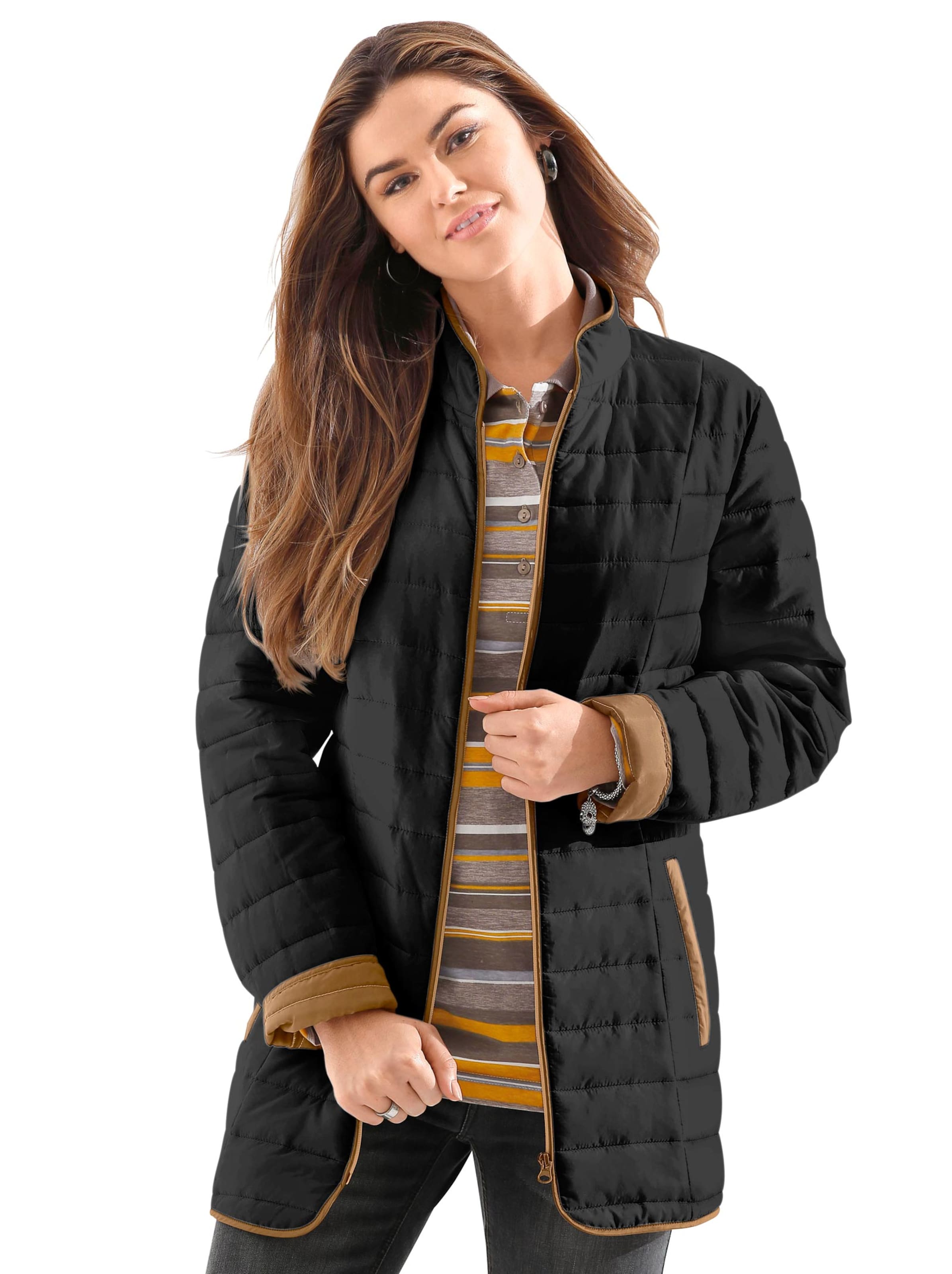 Steppjacke - schwarz