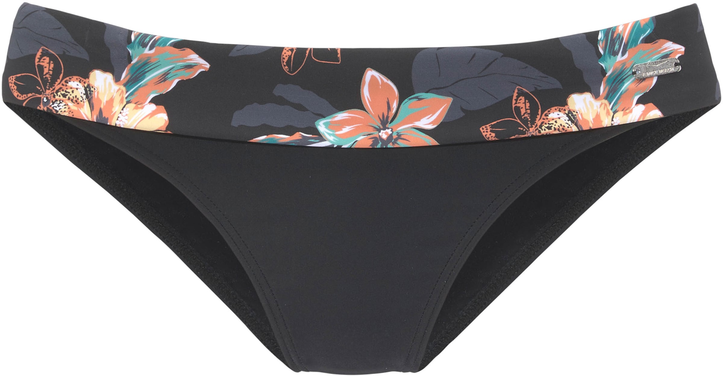 Nic ki günstig Kaufen-Bikini-Hose in schwarz-bedruckt von Venice Beach. Bikini-Hose in schwarz-bedruckt von Venice Beach <![CDATA[Nachhaltiges, recyceltes Obermaterial: 82% Polyamid, 18% Elasthan. Futter: 100% Polyester]]>. 