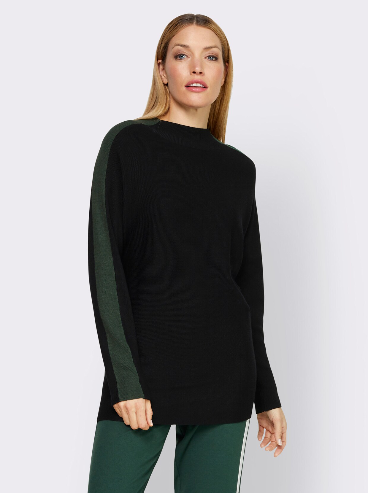 heine Pullover - zwart/mos