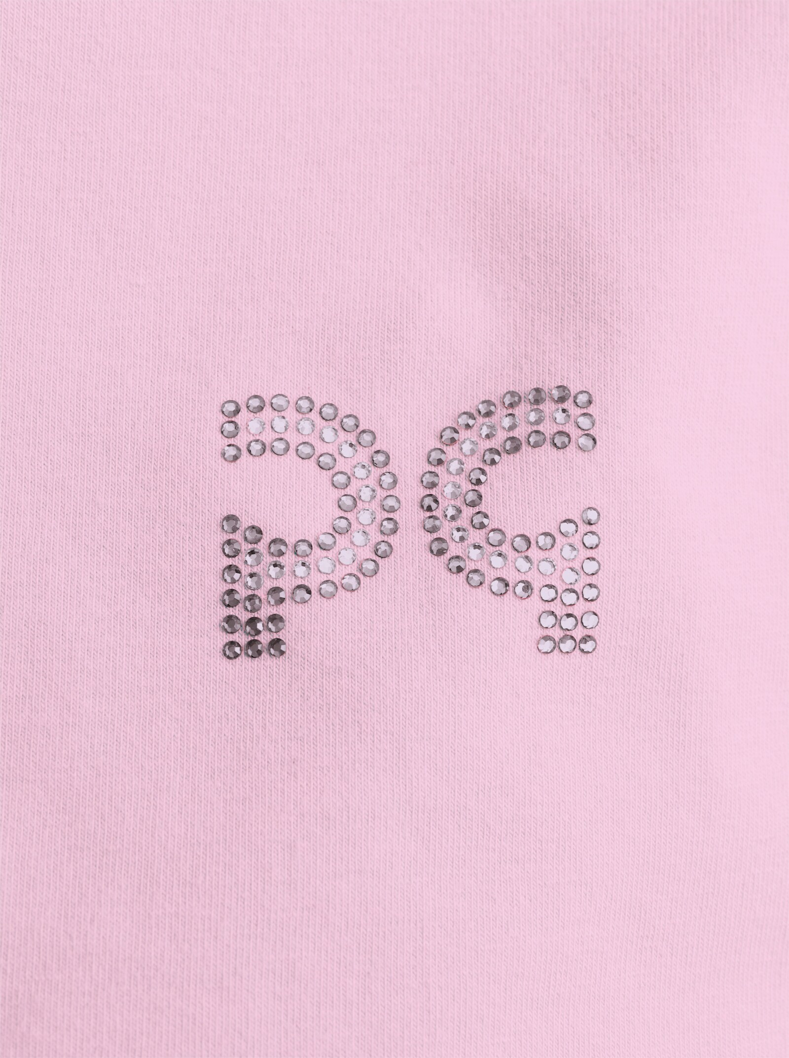 CREATION L PREMIUM Shirttop mit Glitzersteinchen - rosé