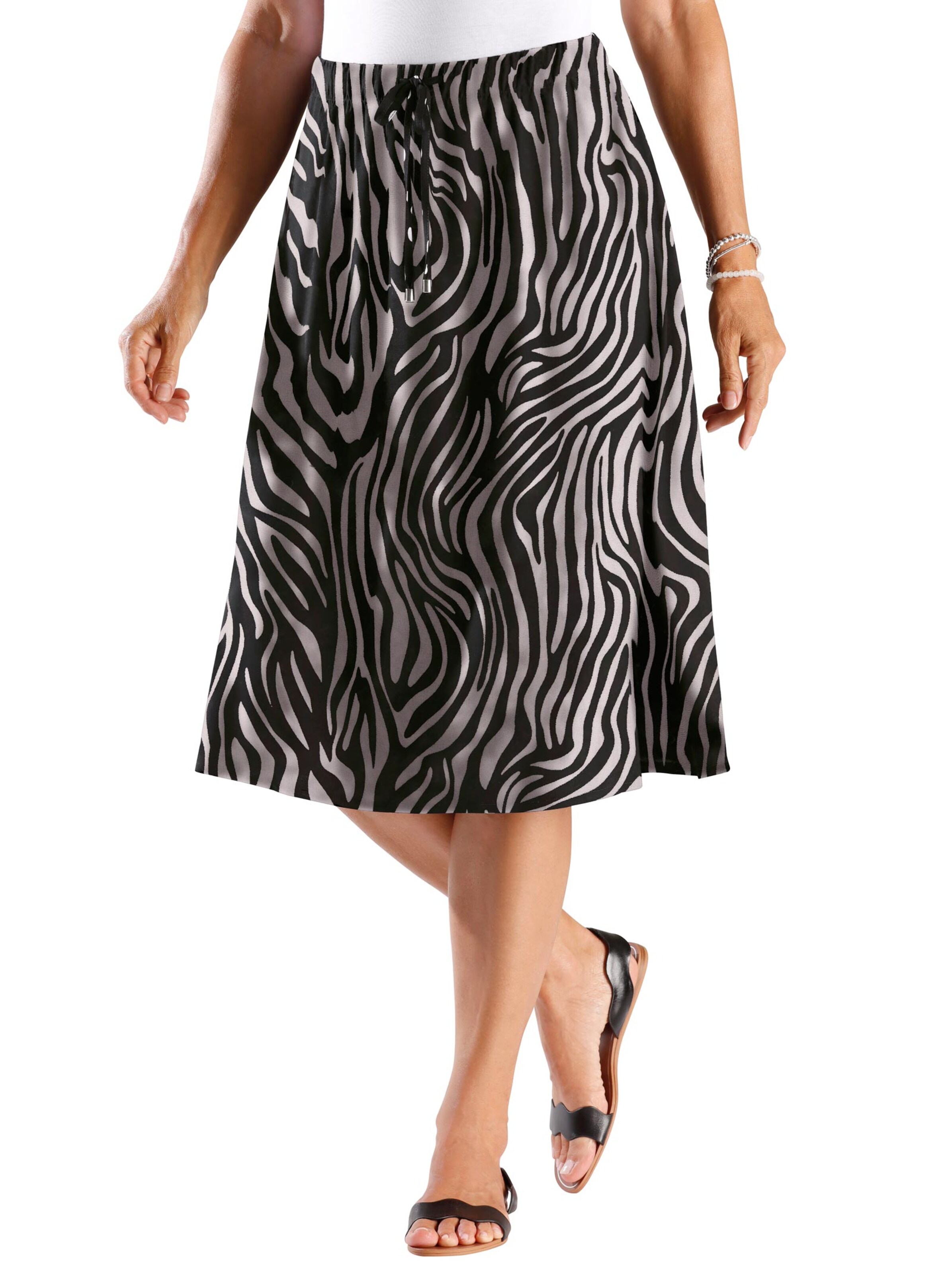 Rock - schwarz Zebra