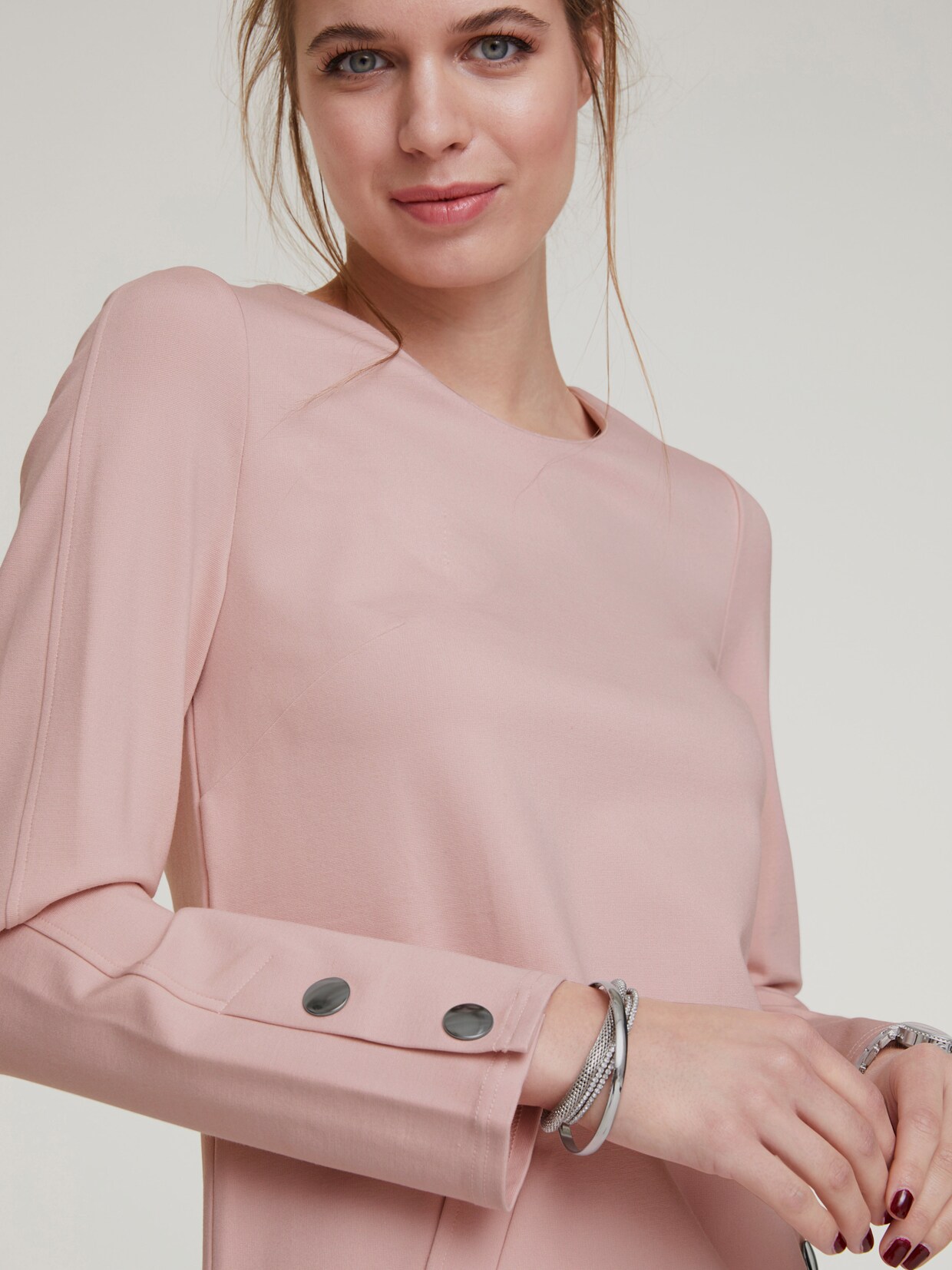 heine Jersey-Kleid - softrose