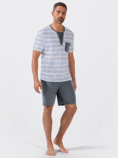 wäschepur men Shortys - anthrazit + marine