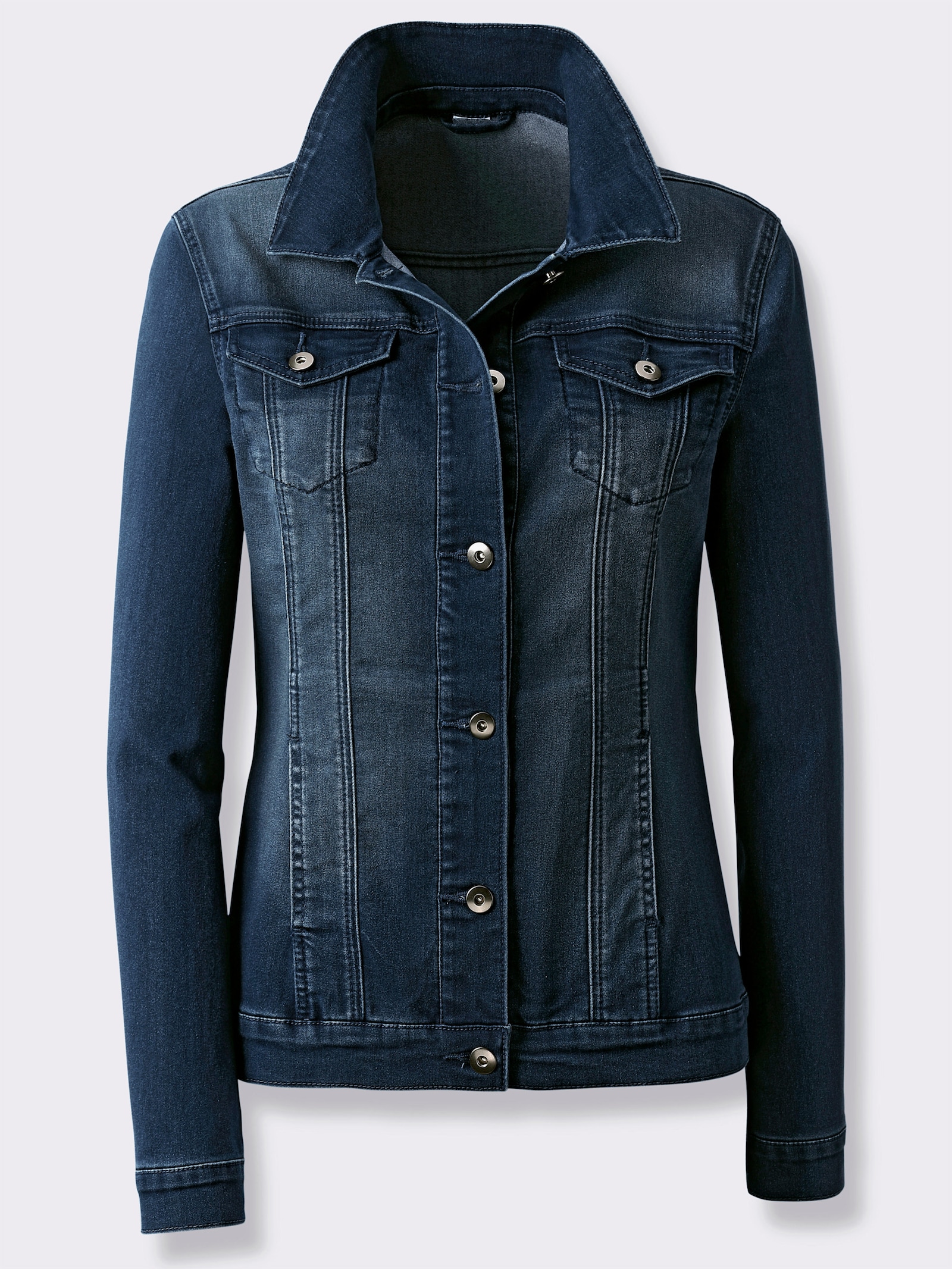 Jeansjacke elastische Qualität - dark blue