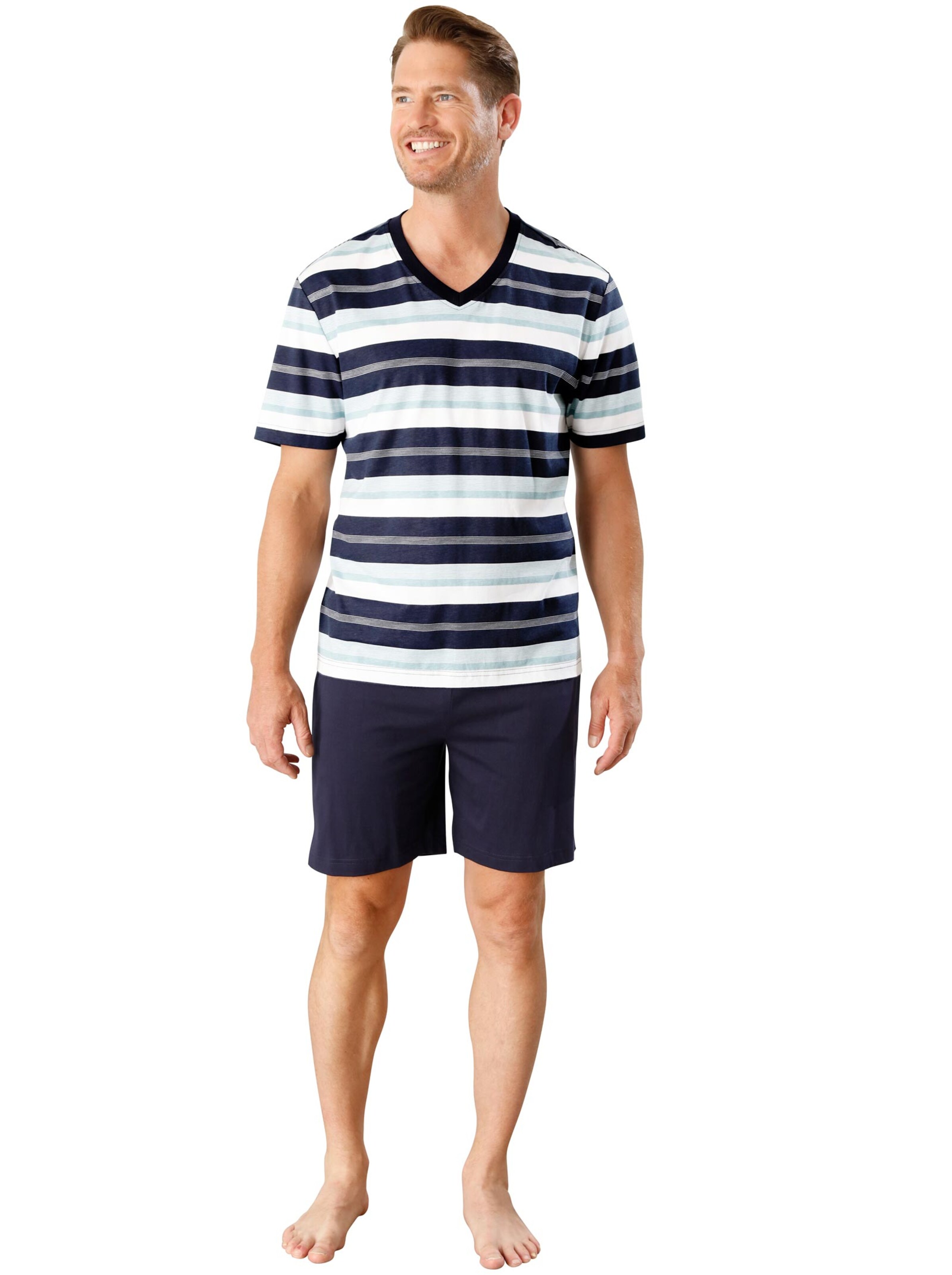 Shorty - marine-gestreift