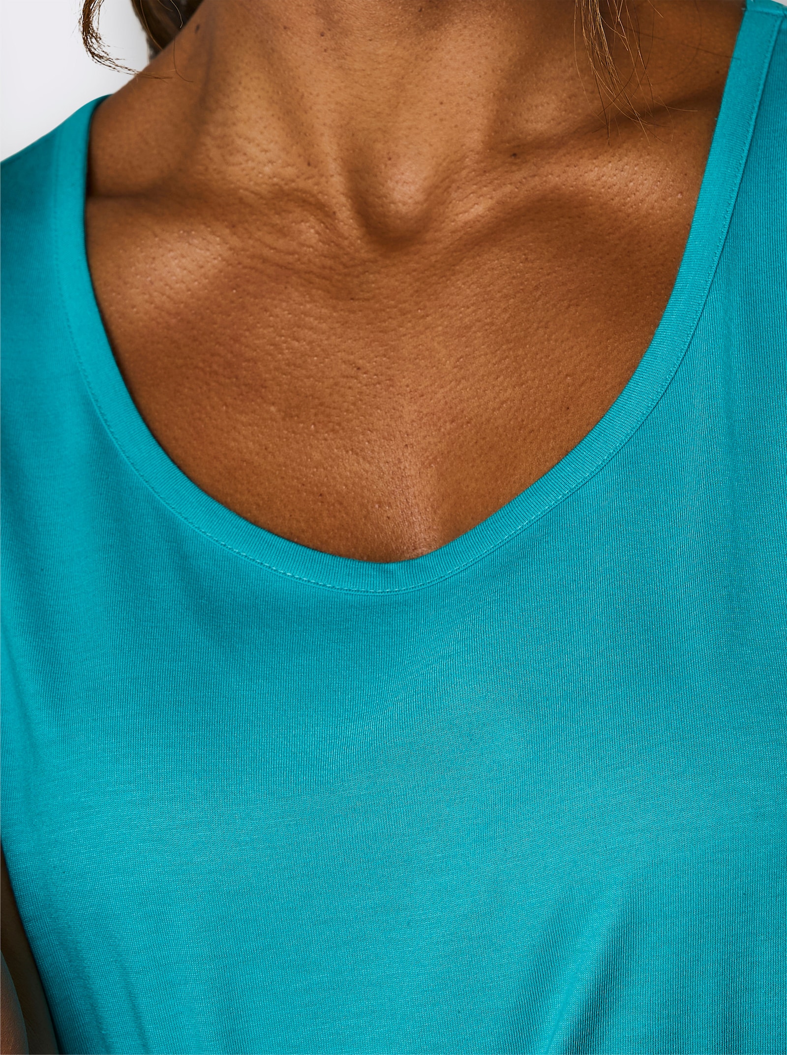 wäschepur Shorty - türkis-mint-bedruckt